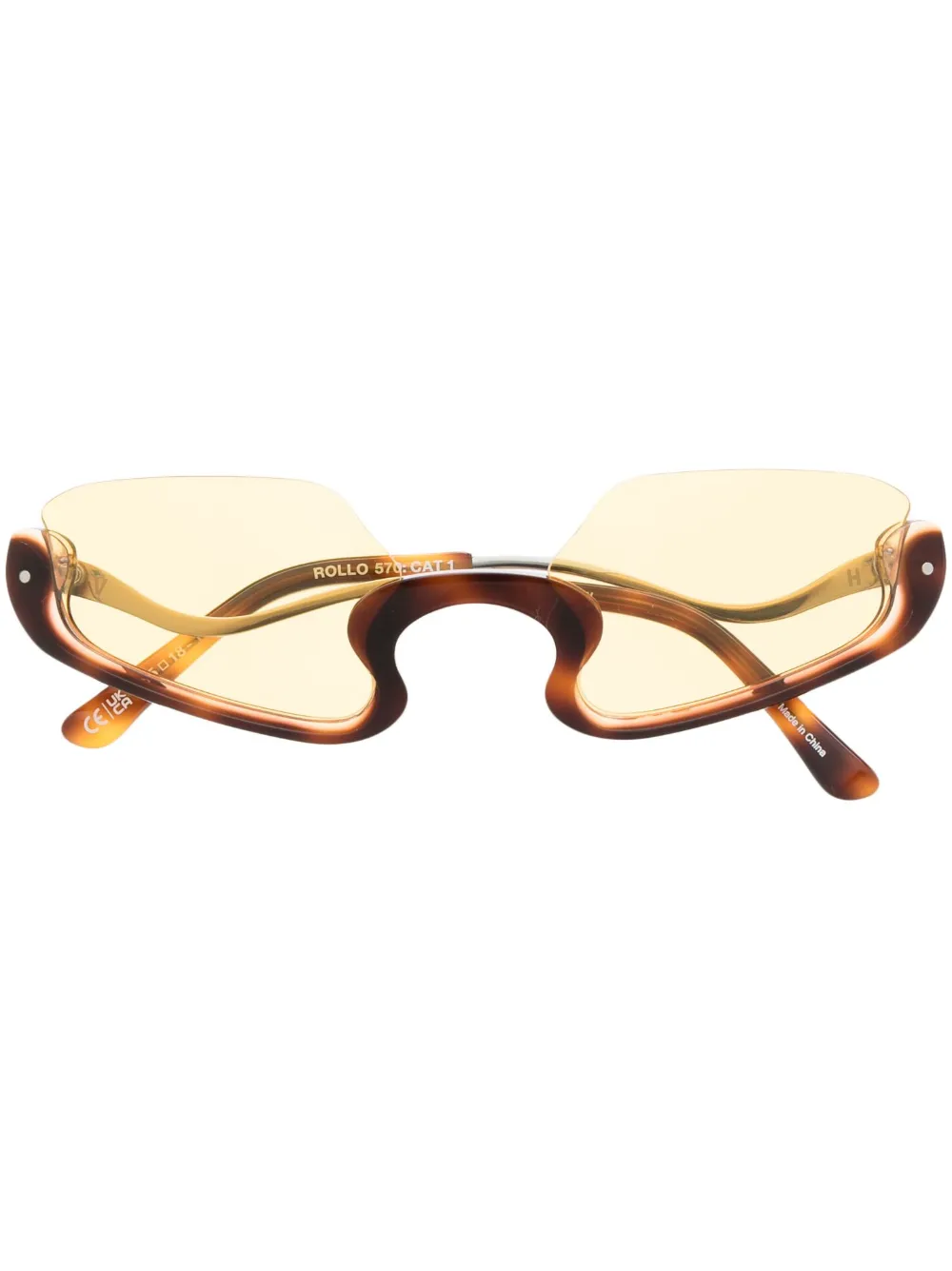 Henrik Vibskov Rollo Tortoise Sunglasses