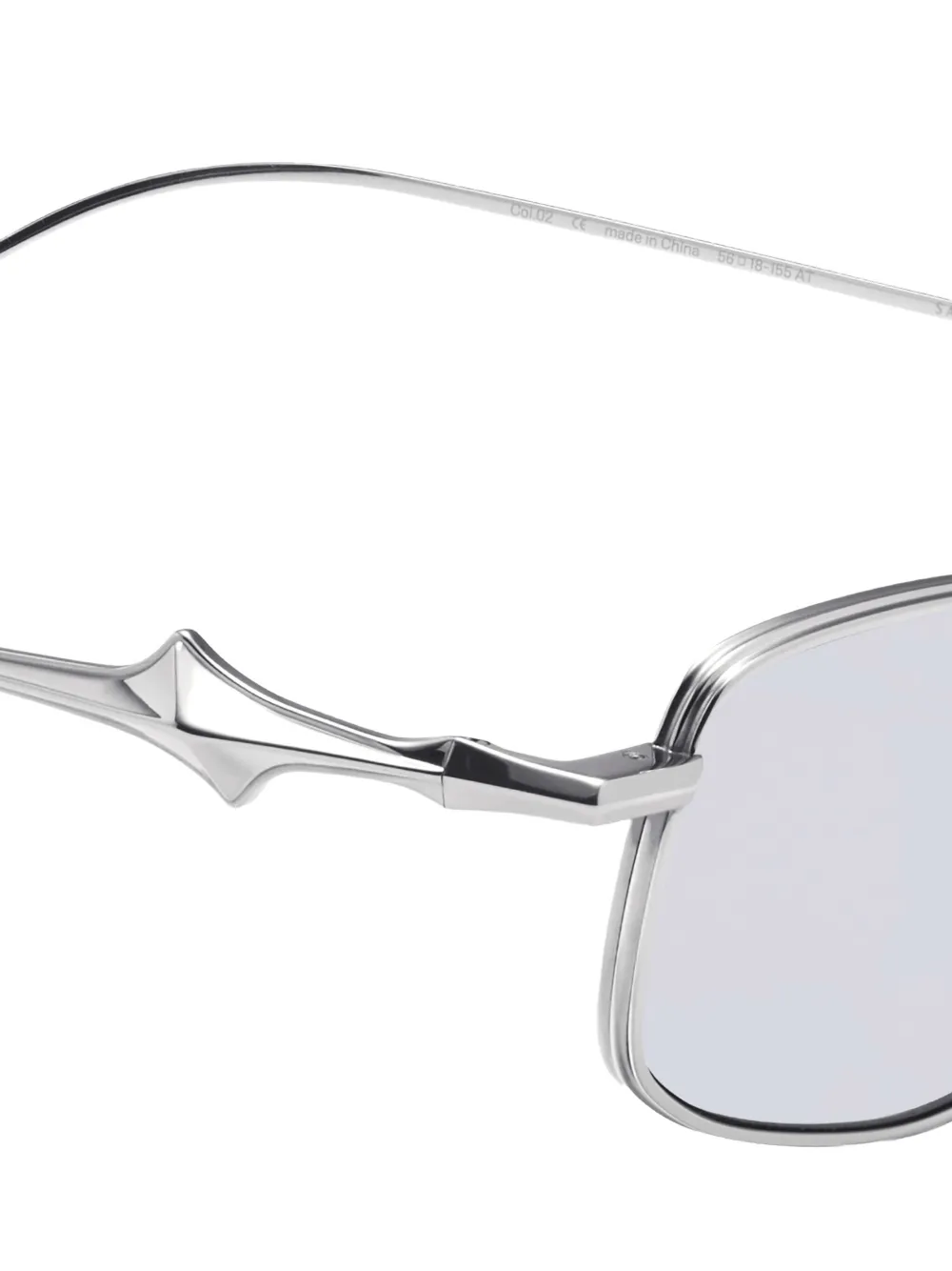 Gentle Monster Saga 02 Rectangular-Temple Sunglasses 4