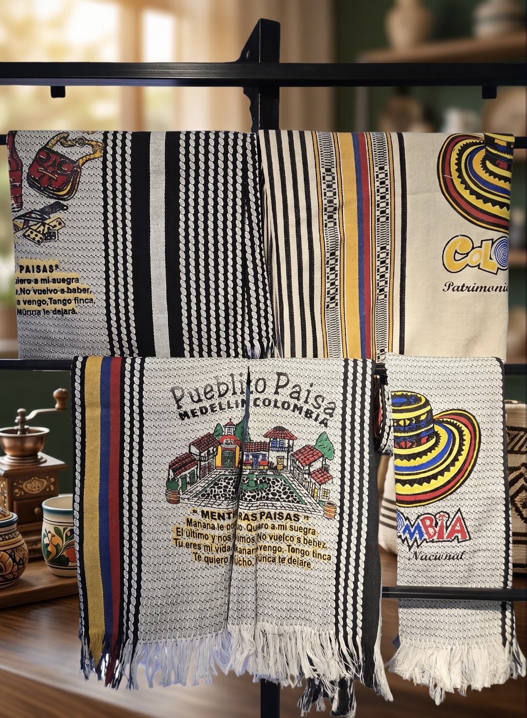 Poncho arriero paisa