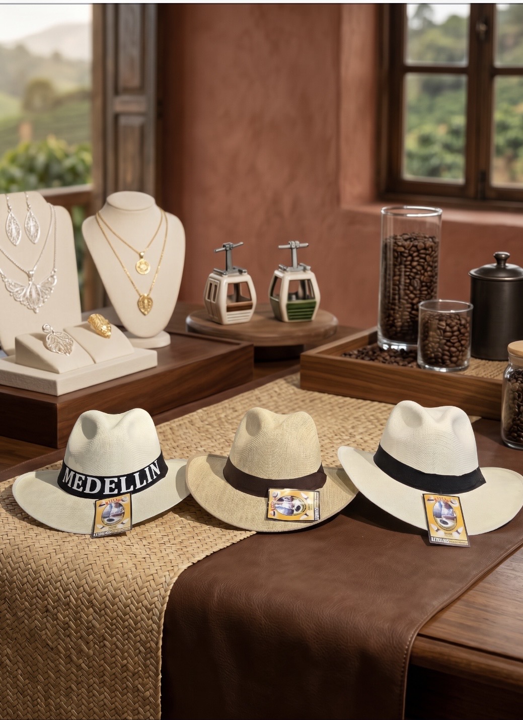 Sombrero Medellín (3 estilos)
