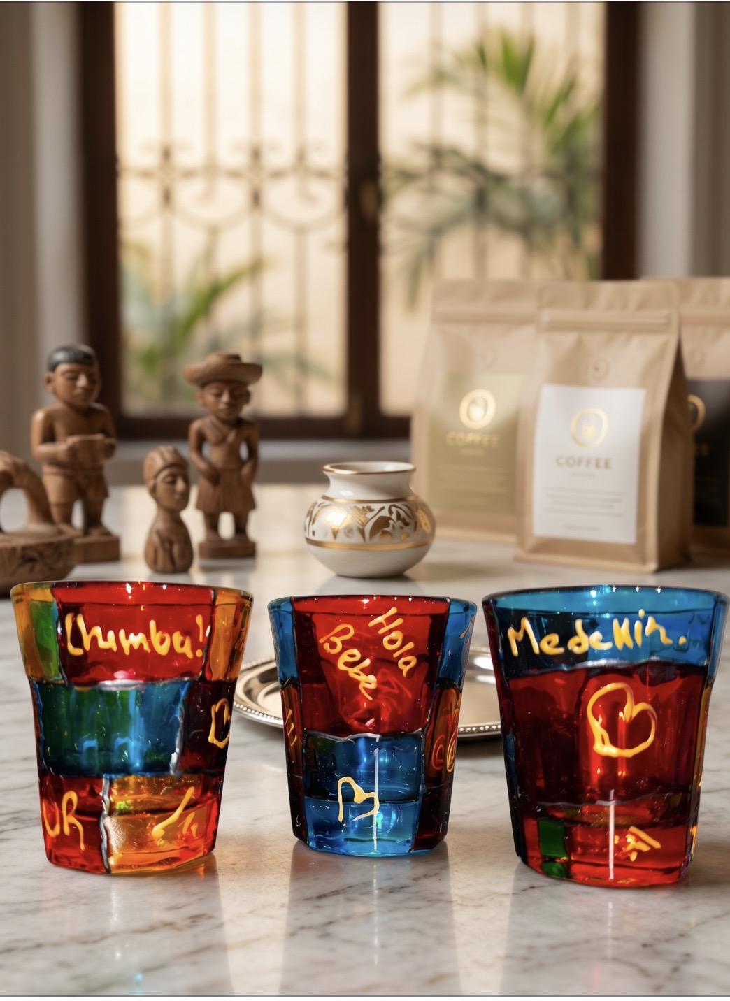 Copas decorativas