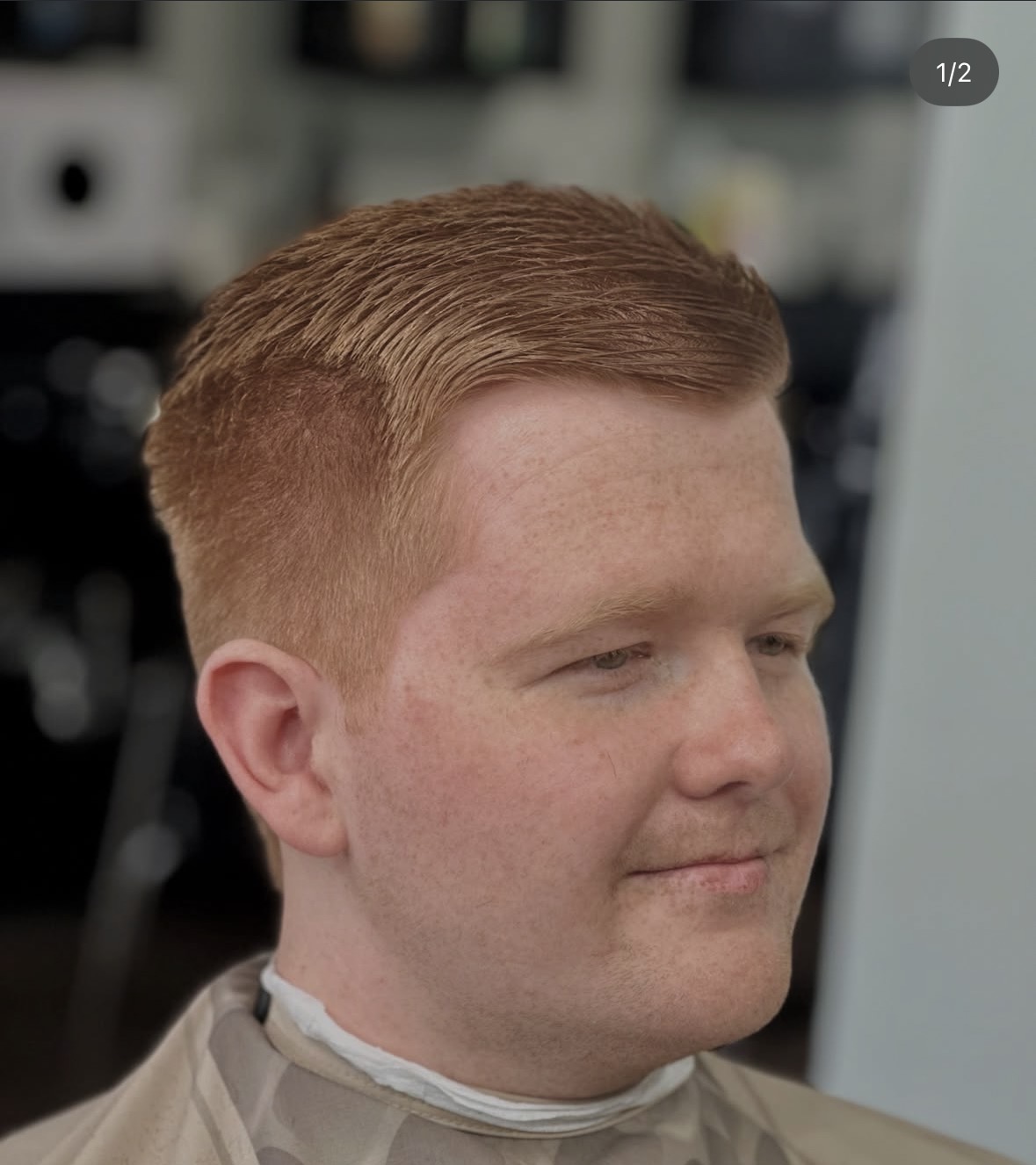 Side fade haircut