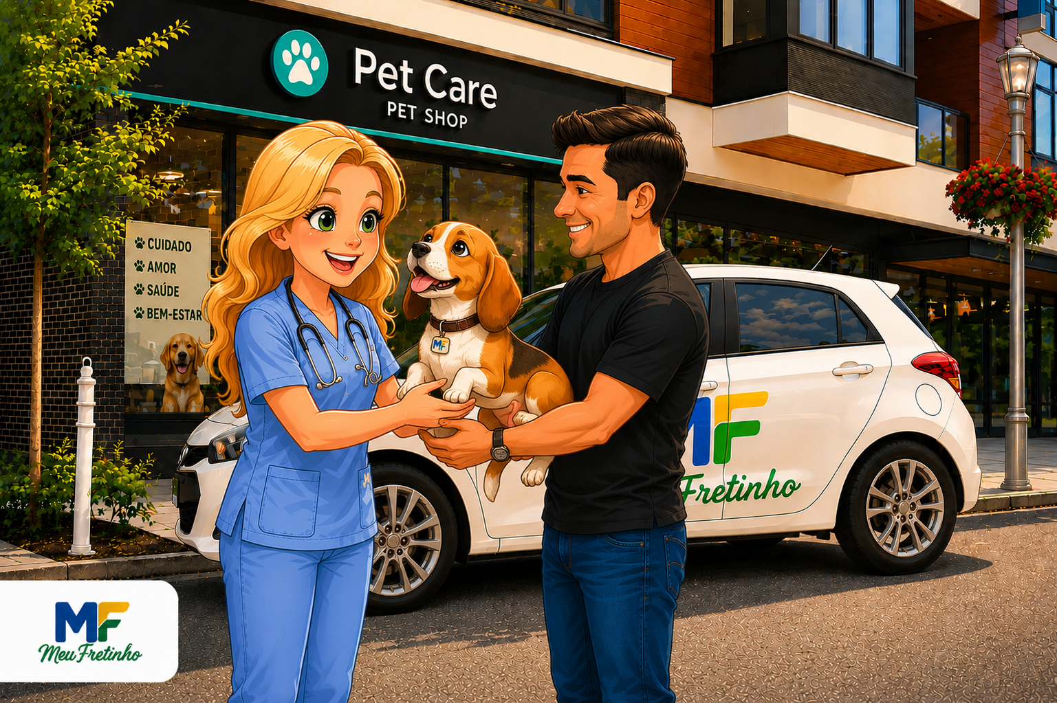 Entrega de pet - Serviço MEU Pet