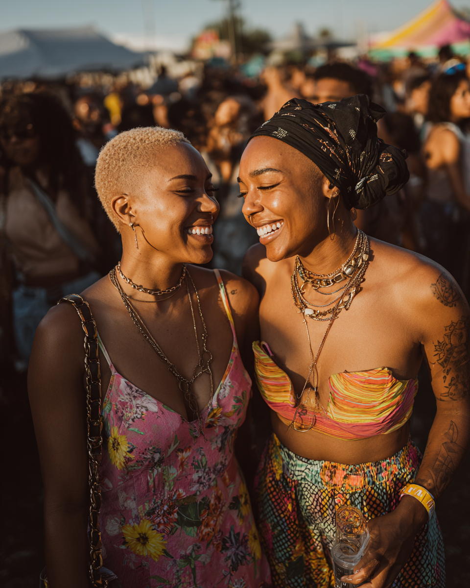 Festival friends