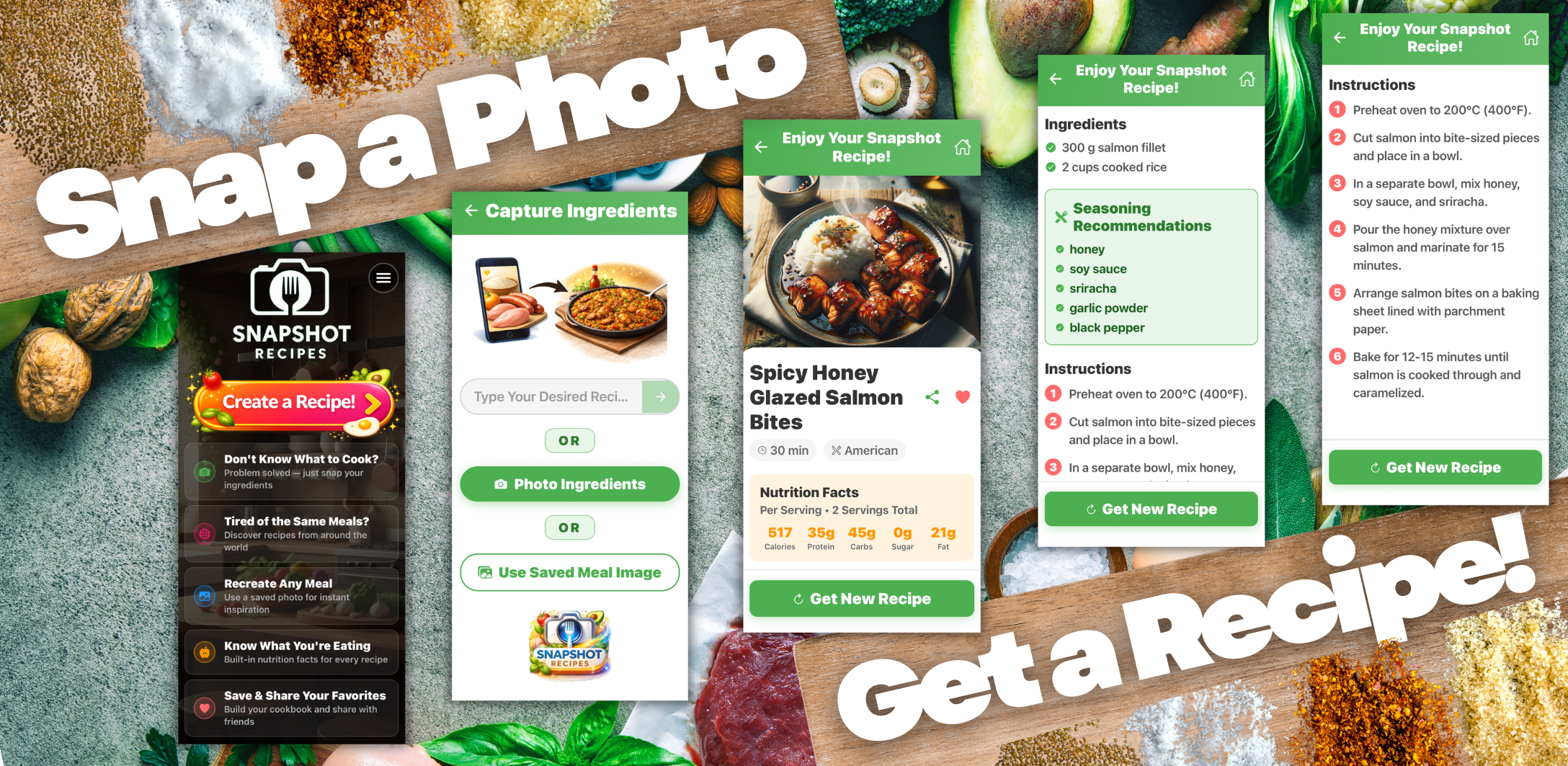 Snap a Photo, Get a Recipe - Snapshot Recipes App