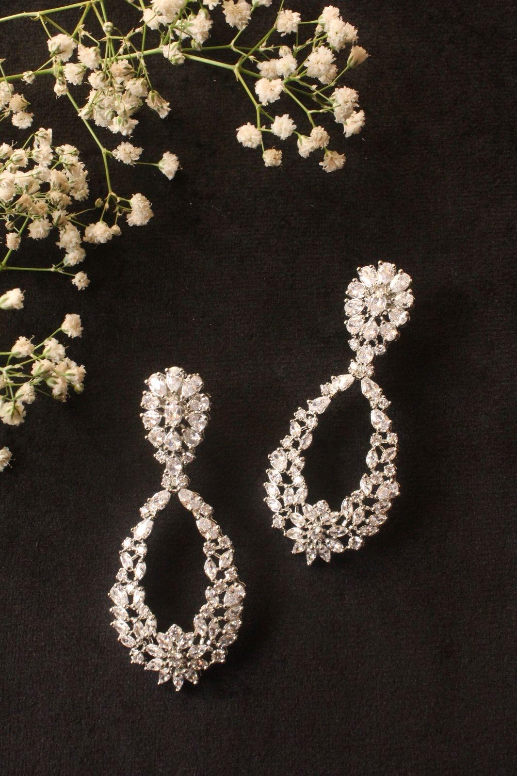 Cocktail Diamond Earrings - DBS-ER003