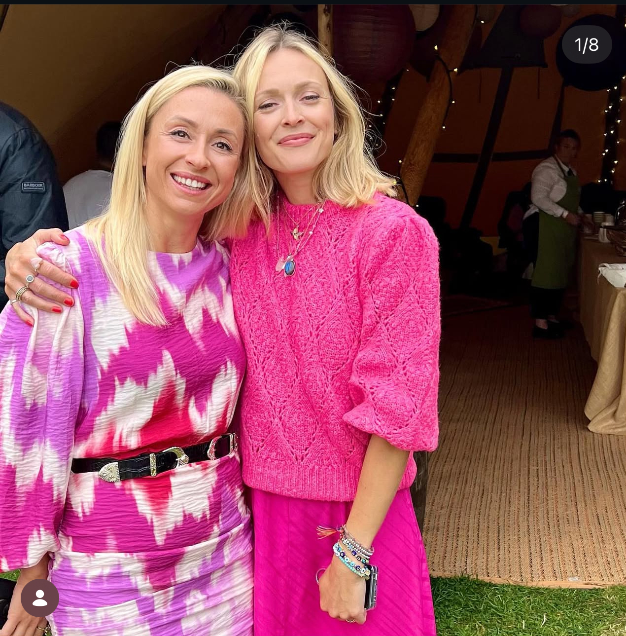 With Fearne Cotton