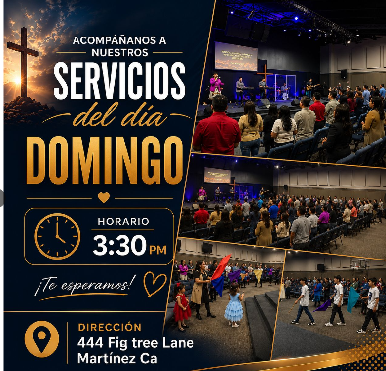 Servicios del día domingo