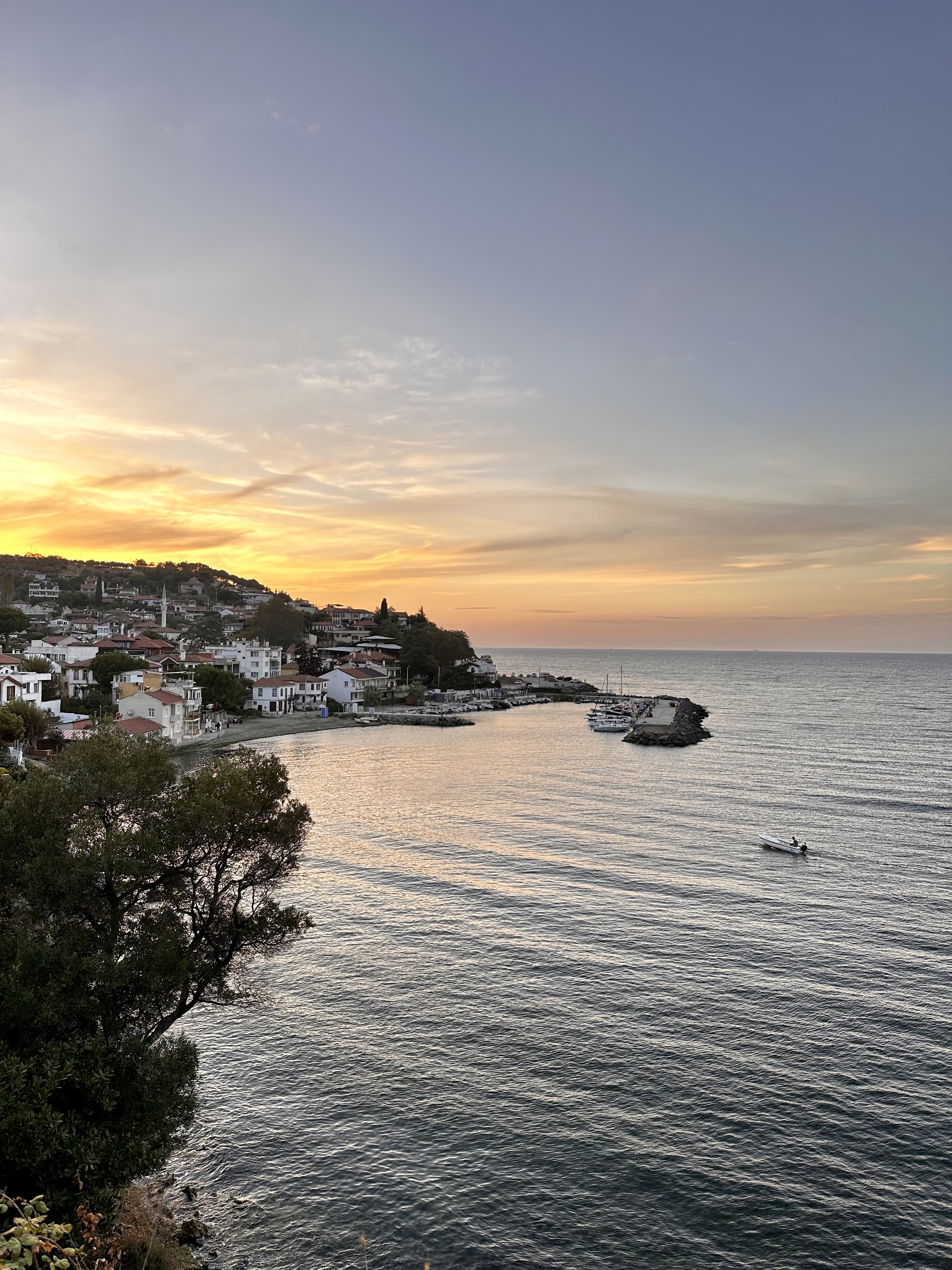 Kumyaka gün batımı