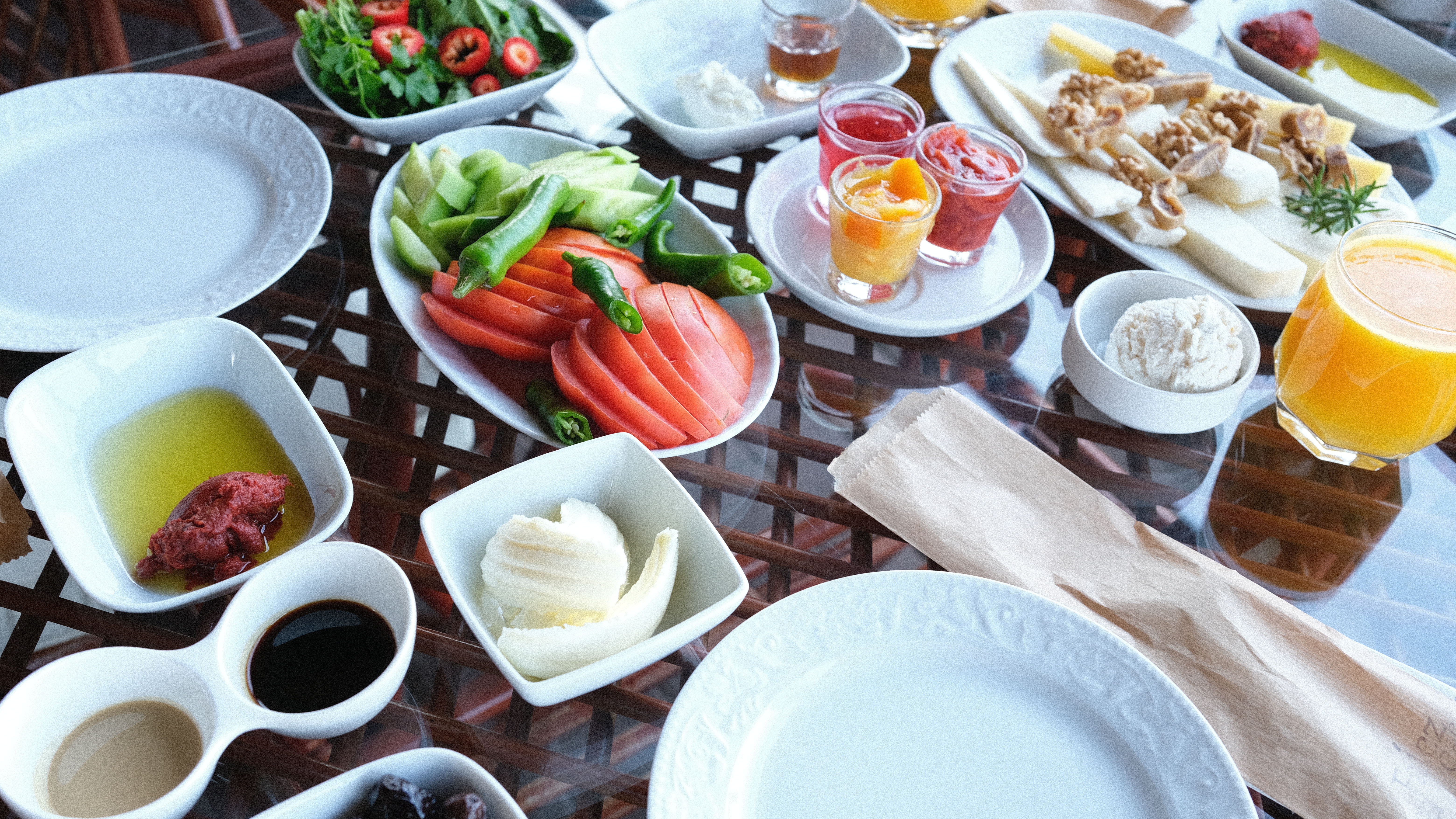 Falez Cafe serpme kahvaltı