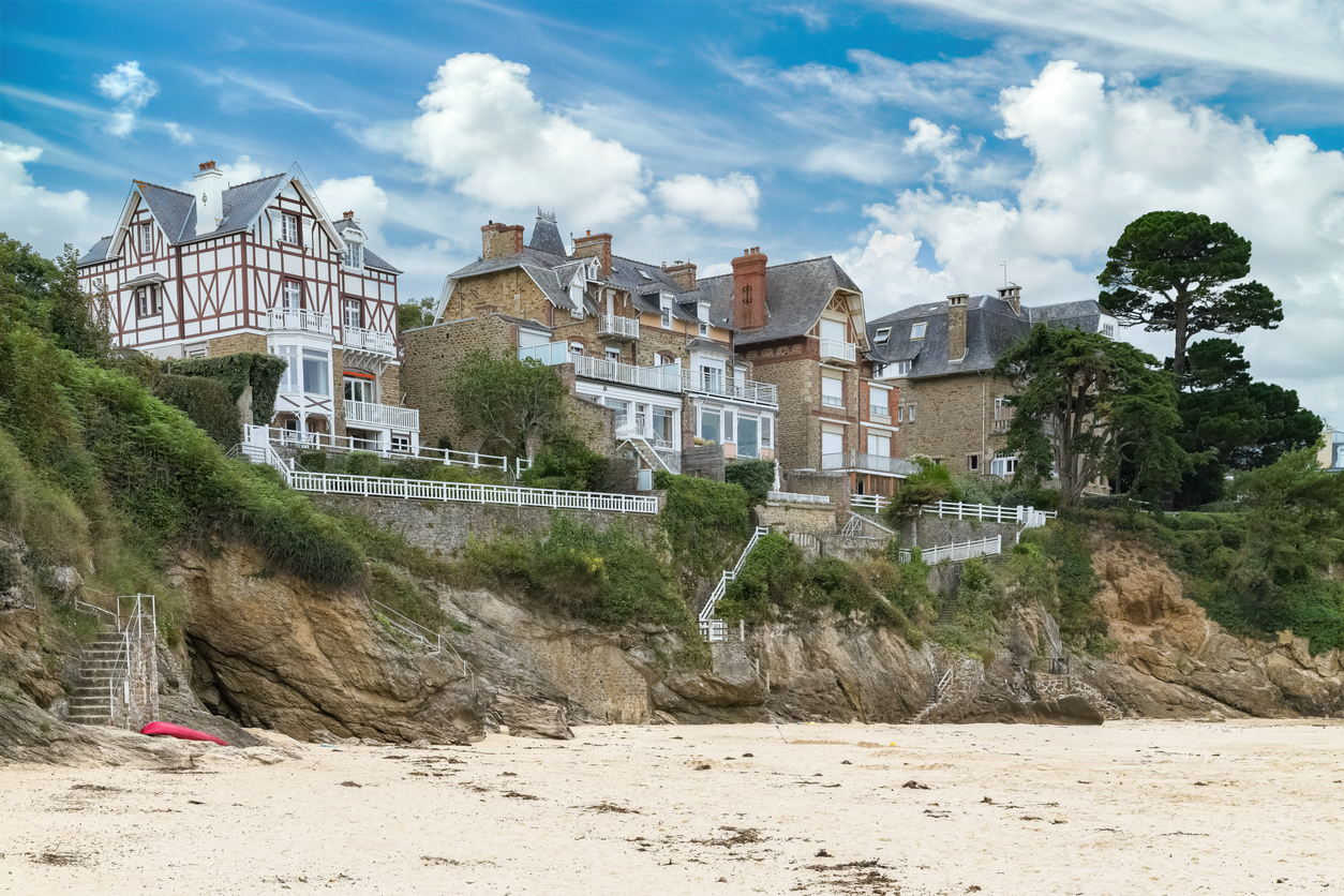 Côte d'Émeraude près de Saint-Lunaire