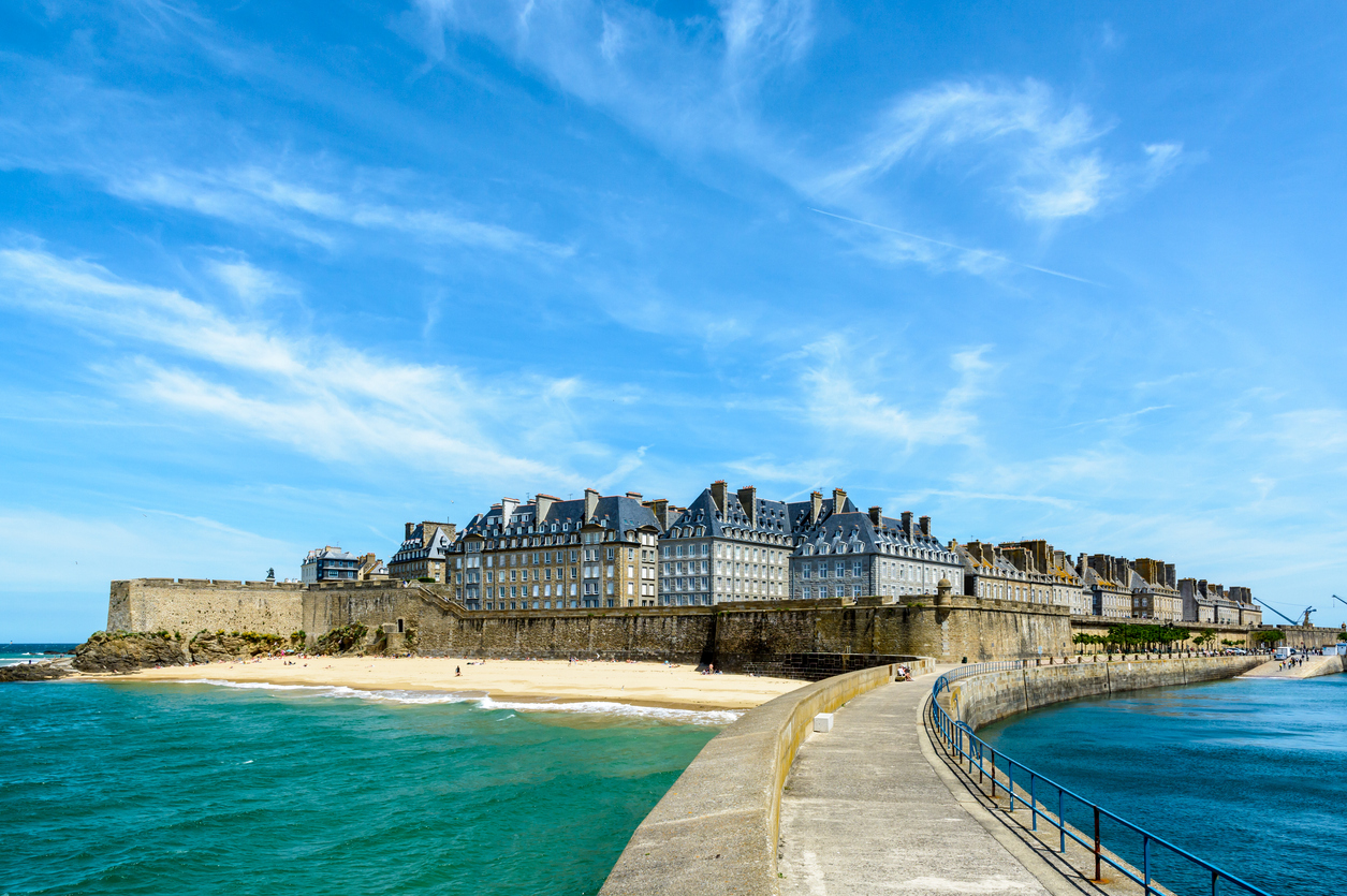 Saint-Malo intra-muros et la plage