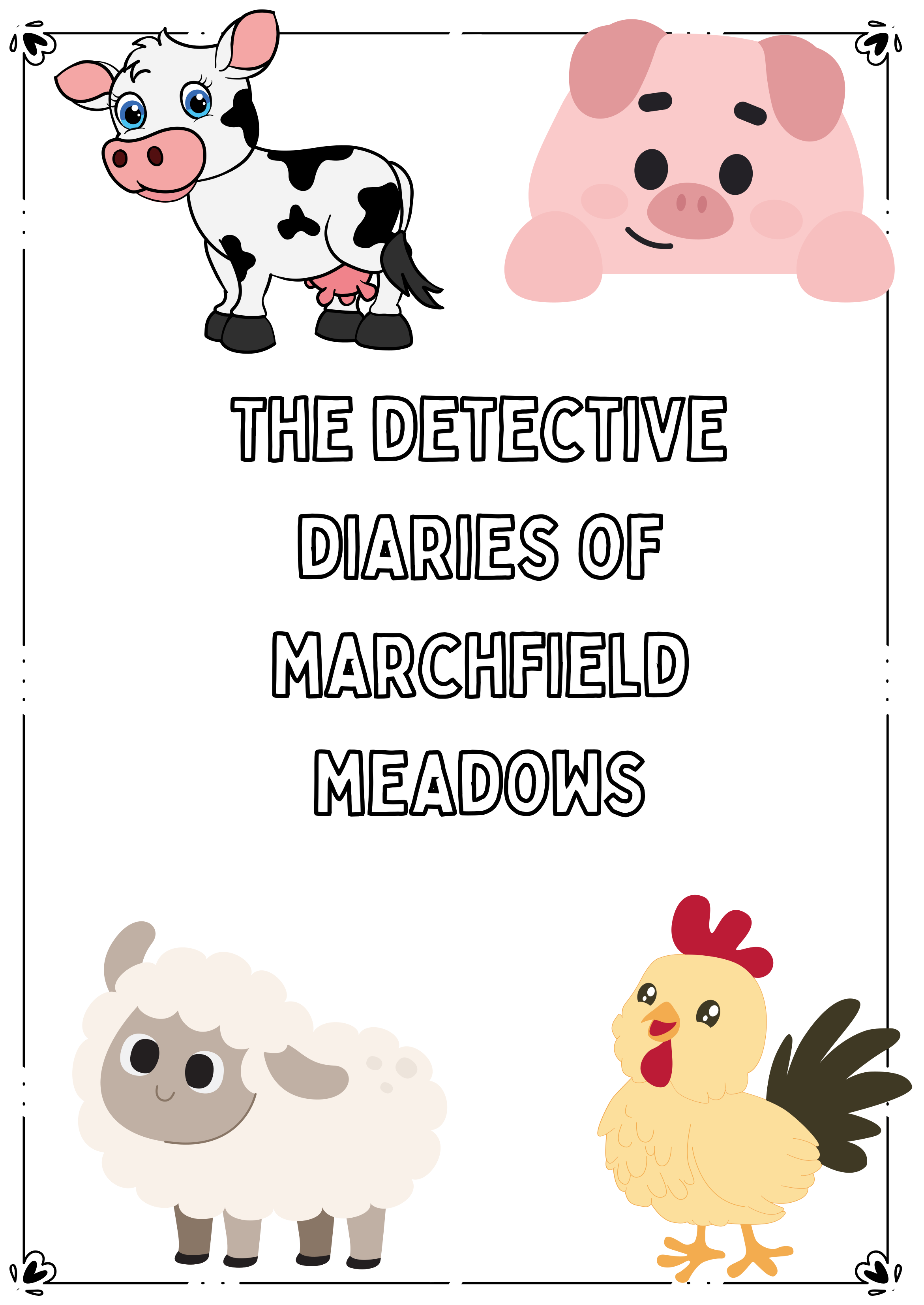 The Detective Diaries Activity Book Cover