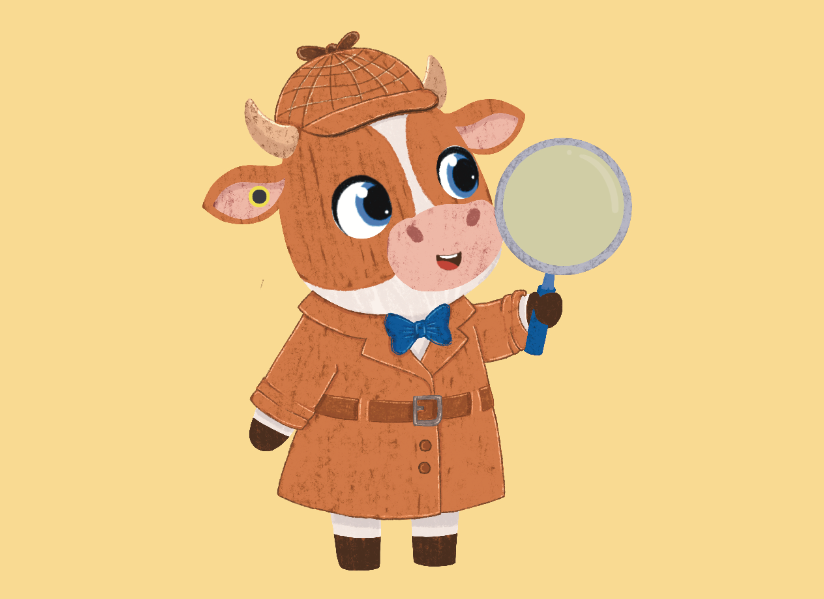 Callie the Detective Calf