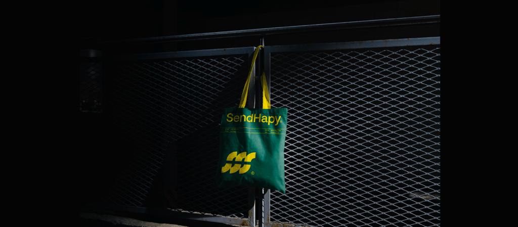 Bolsa SendHapy - Branding profesional