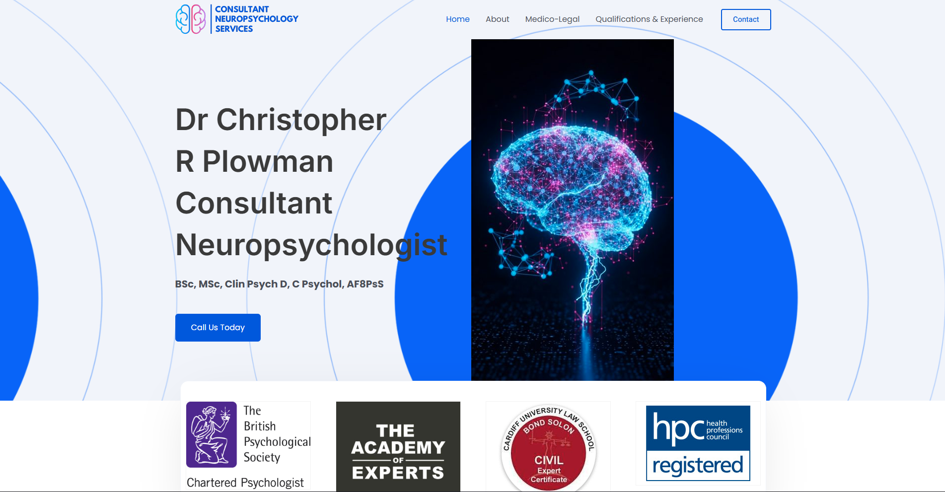 Consultant Neuropsychologist