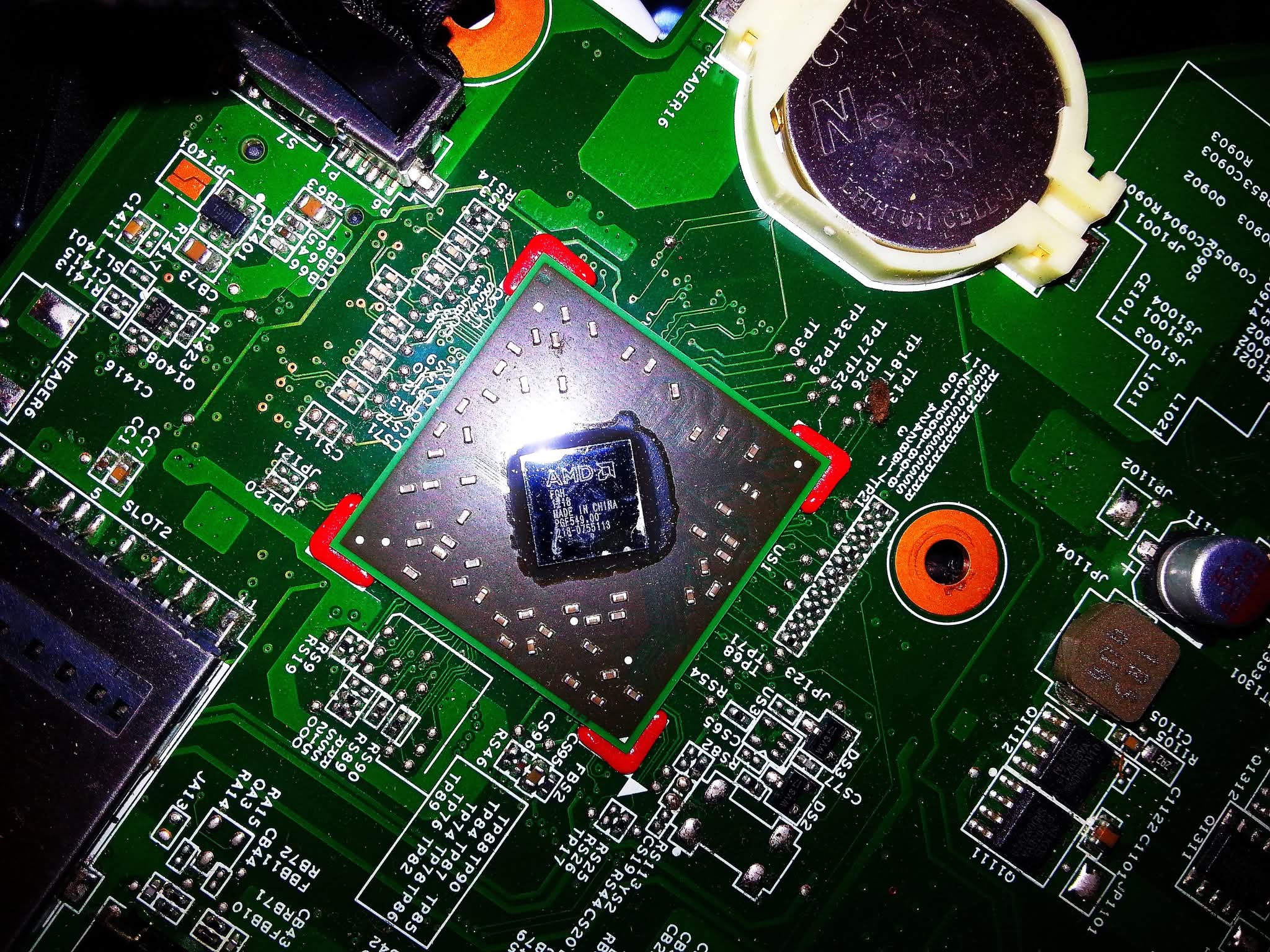 Motherboard repair