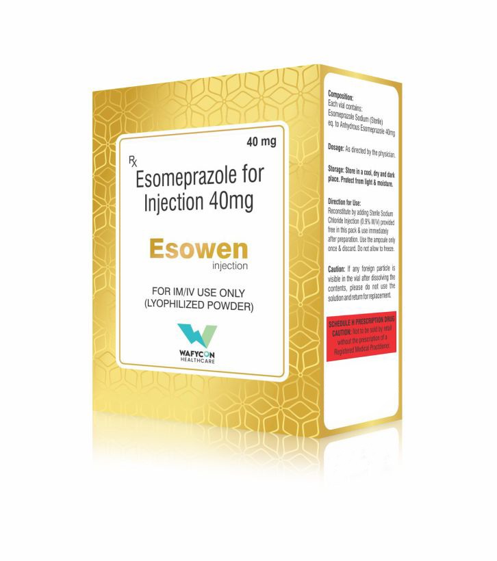 Esowen Injection - Esomeprazole for Injection 40 mg