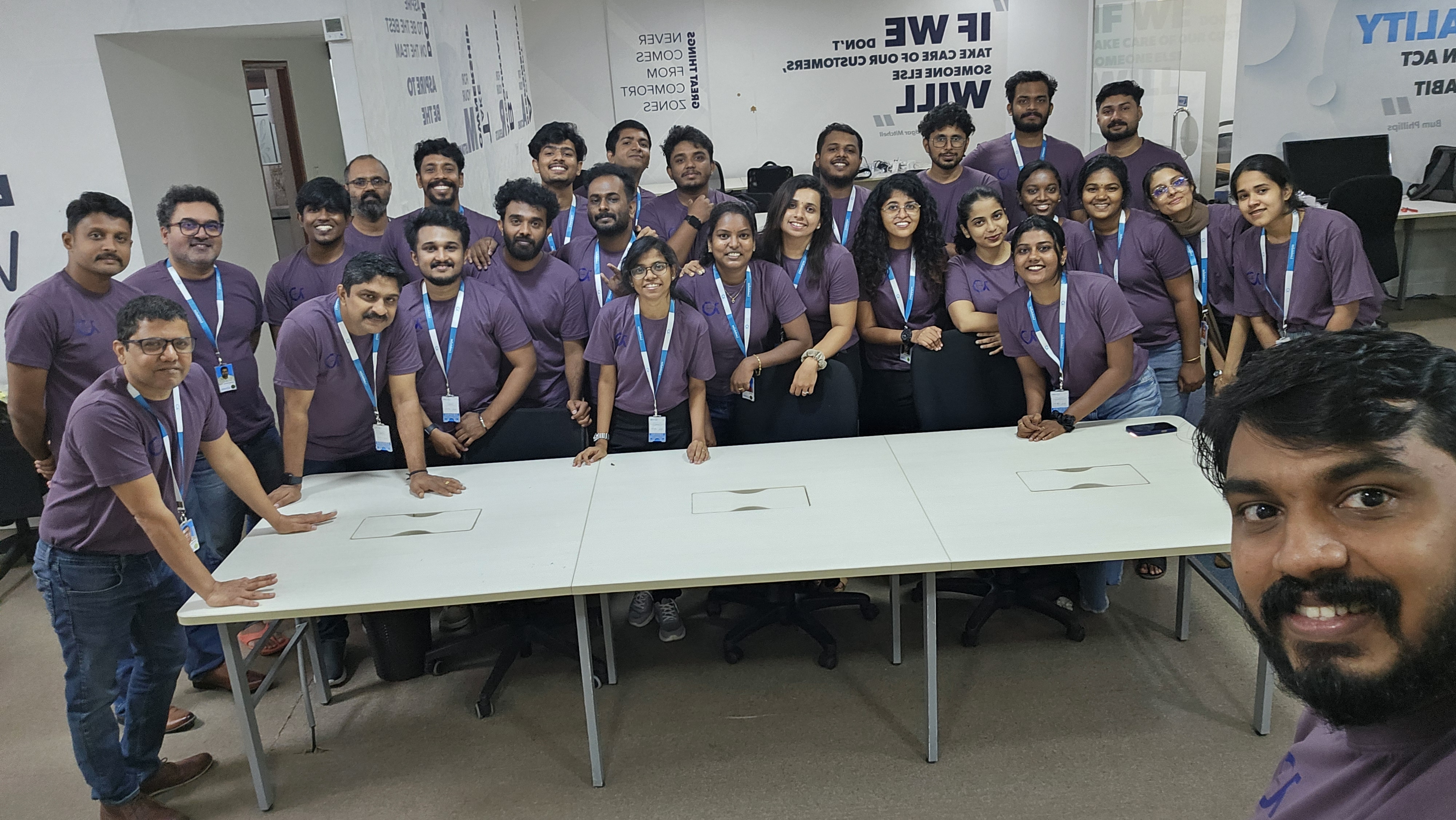LambdaZen team group photo at the office