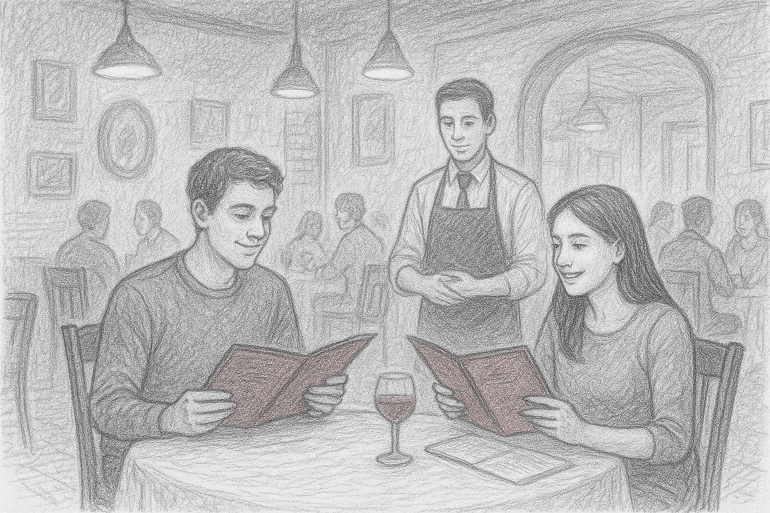 Au restaurant