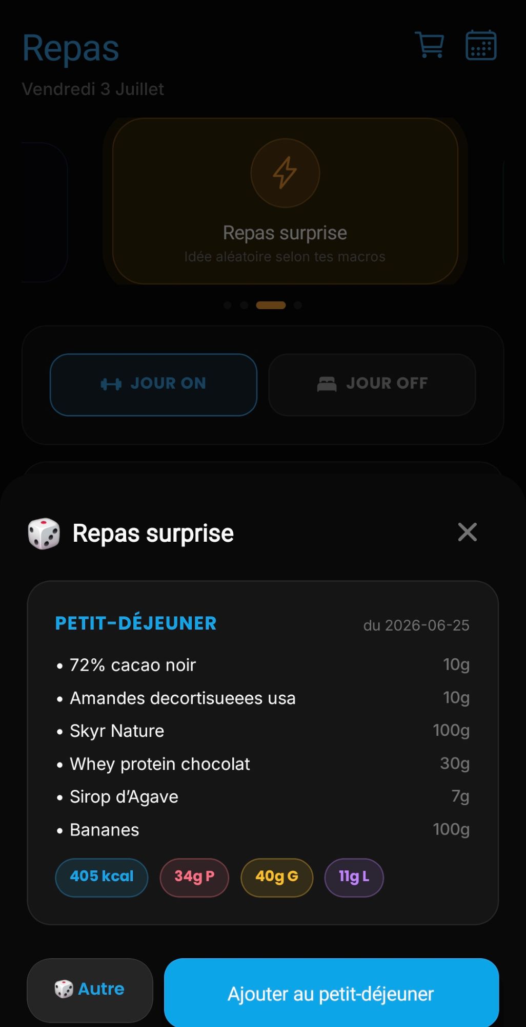 Bilan métabolique