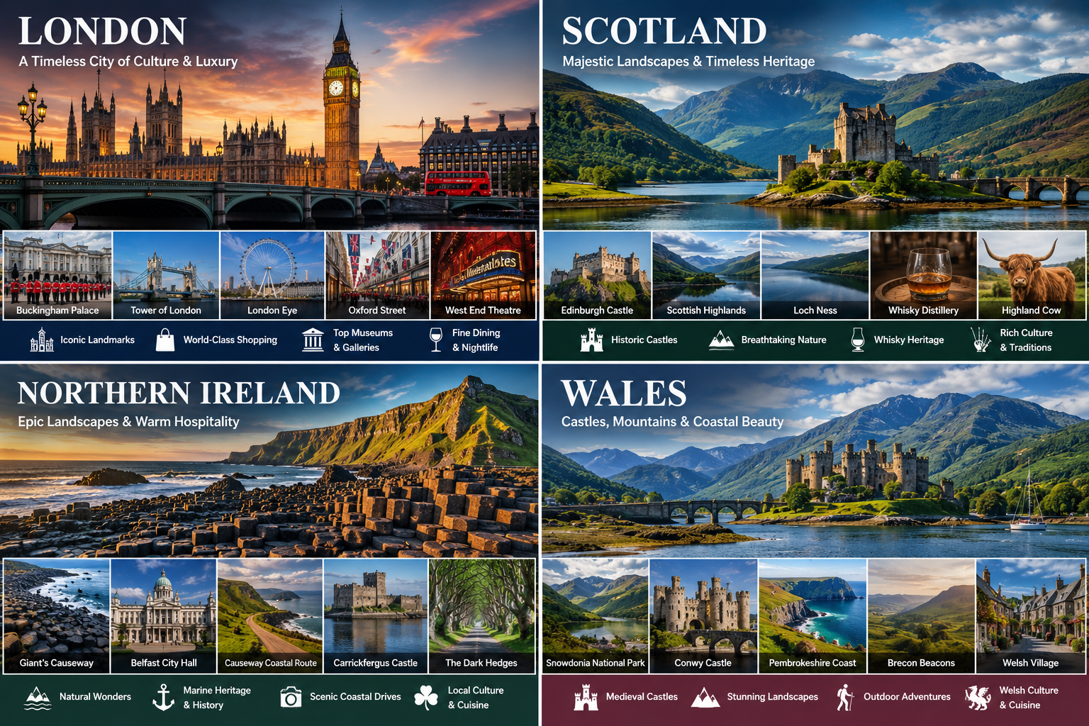 Discover the Best of the United Kingdom