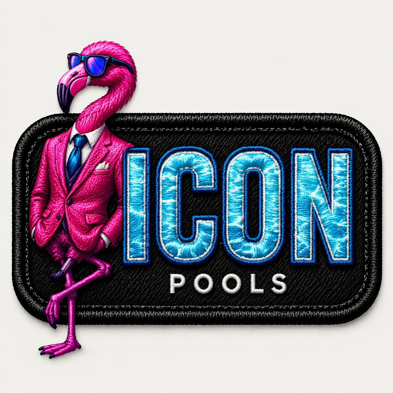 Full Flamingo Logo Patch