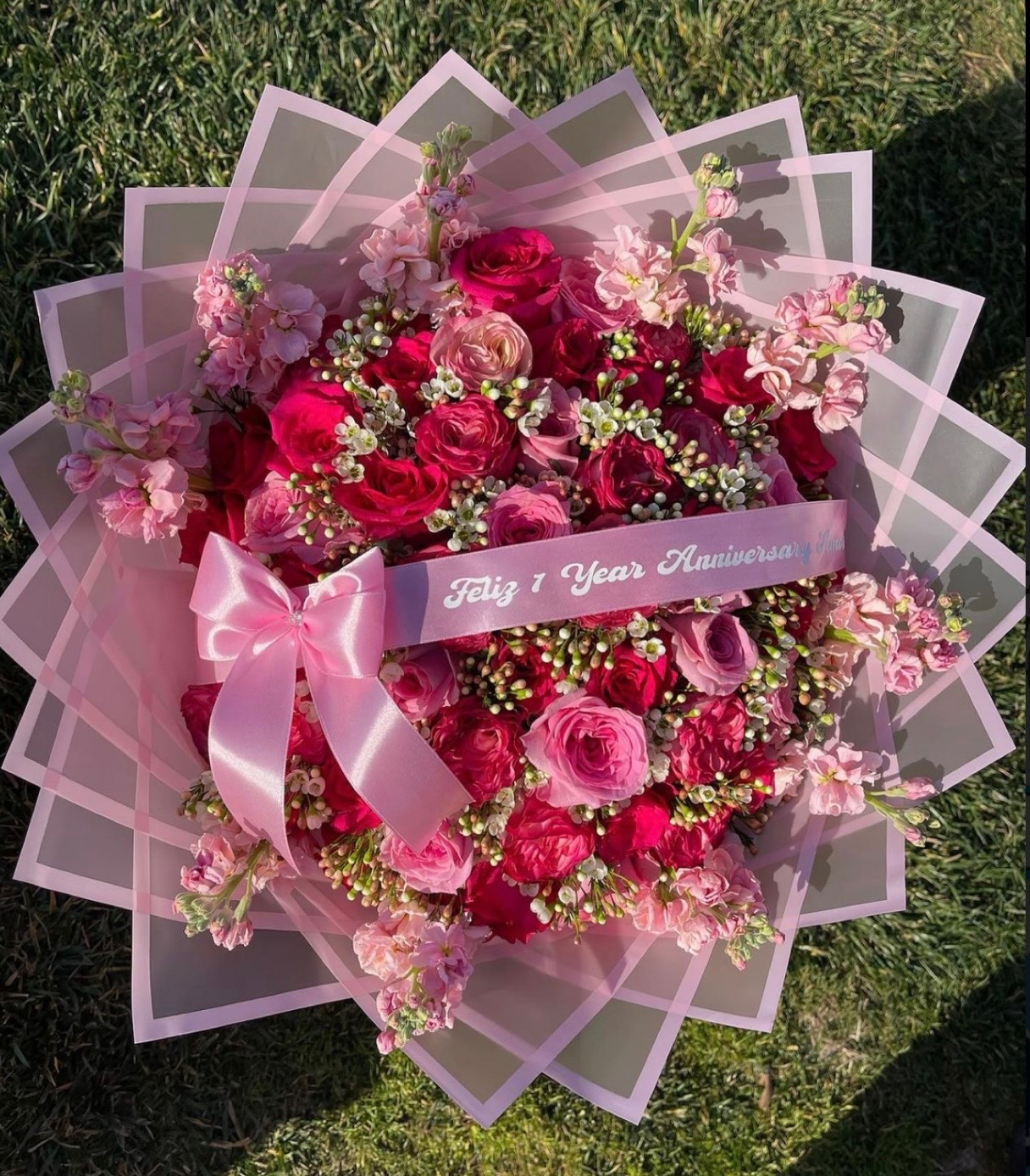 1 Year Anniversary bouquet