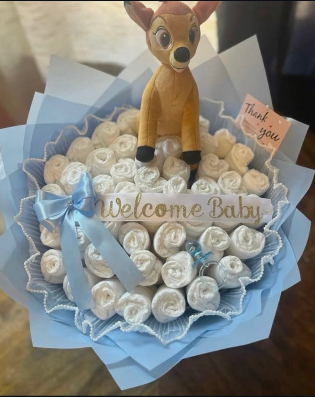 Welcome Baby bouquet