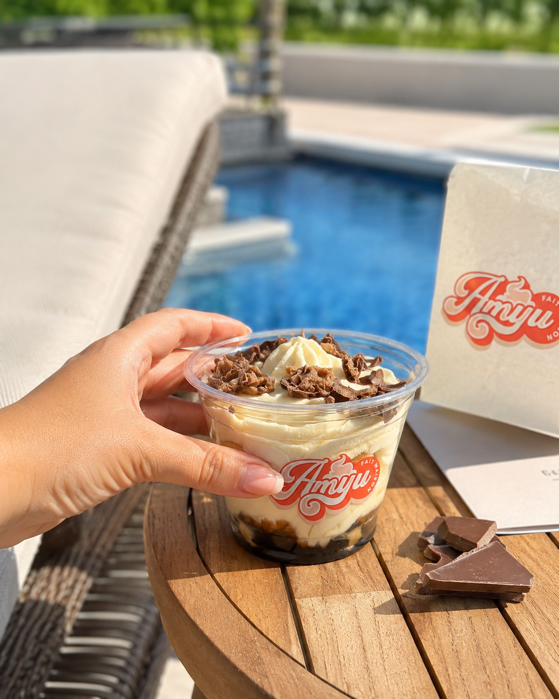 Tiramisu artisanal Amyu — création gourmande n°3
