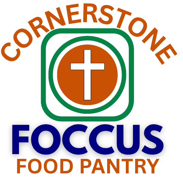 Cornerstone FOCCUS Food Pantry logo