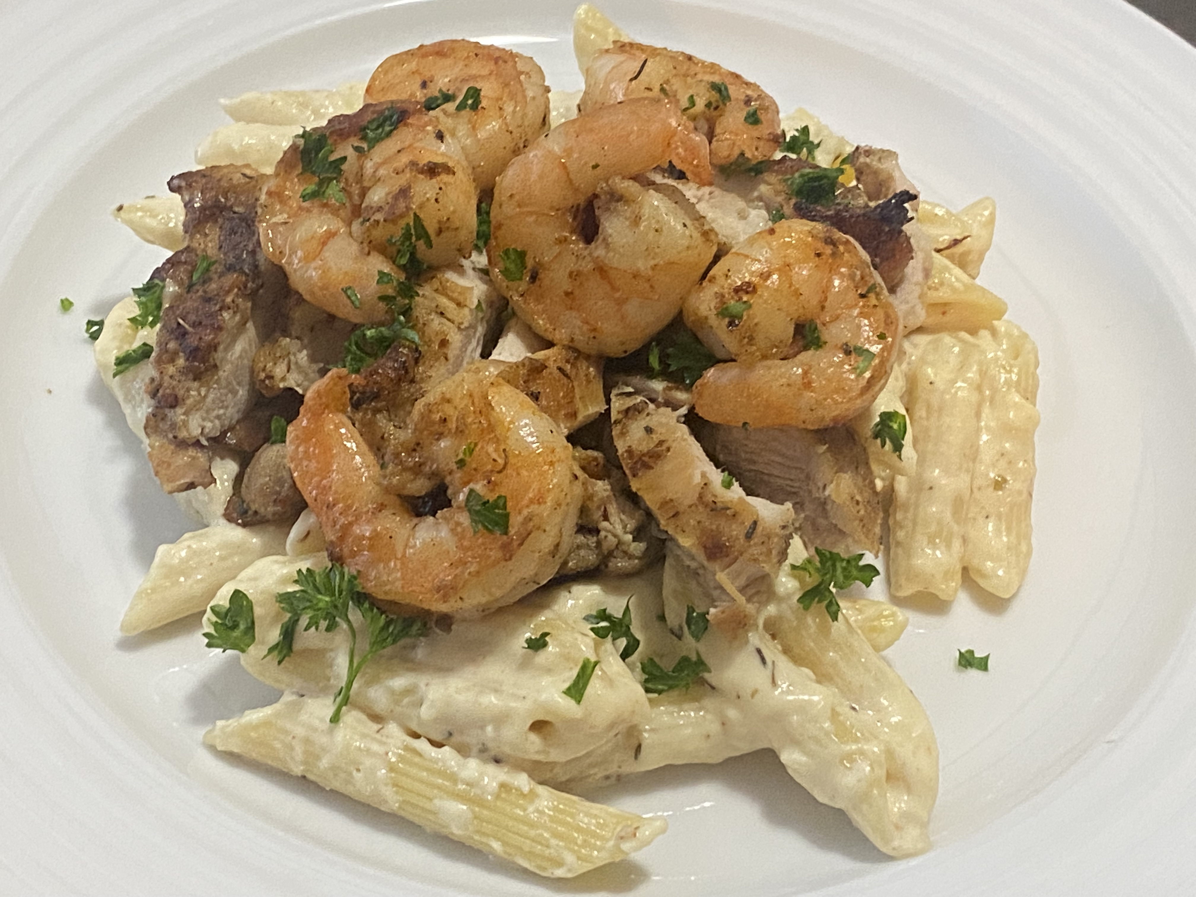 Shrimp Alfredo