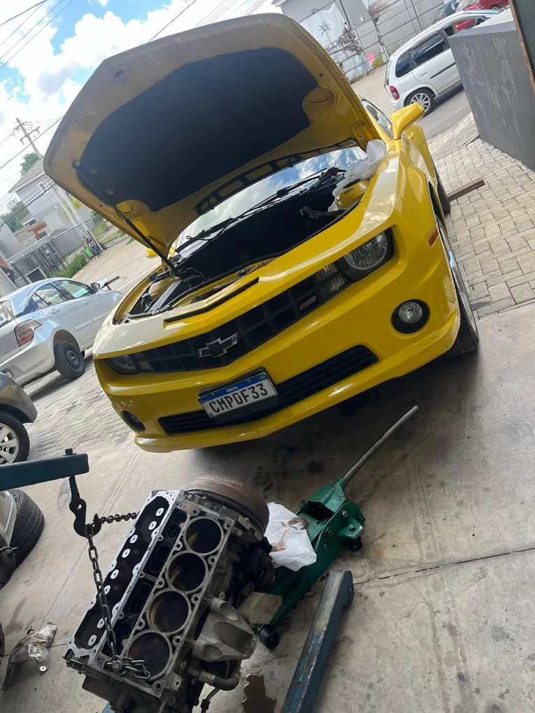 Camaro V8 em Mecânica