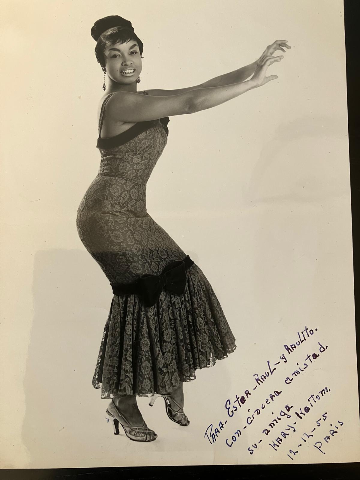 Kary Kenton · París, firmada 12·12·1955