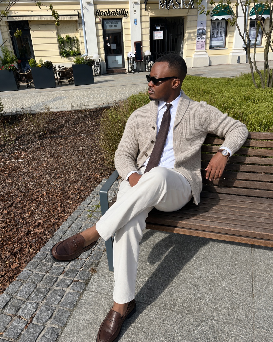 Outdoor study — Calm presence