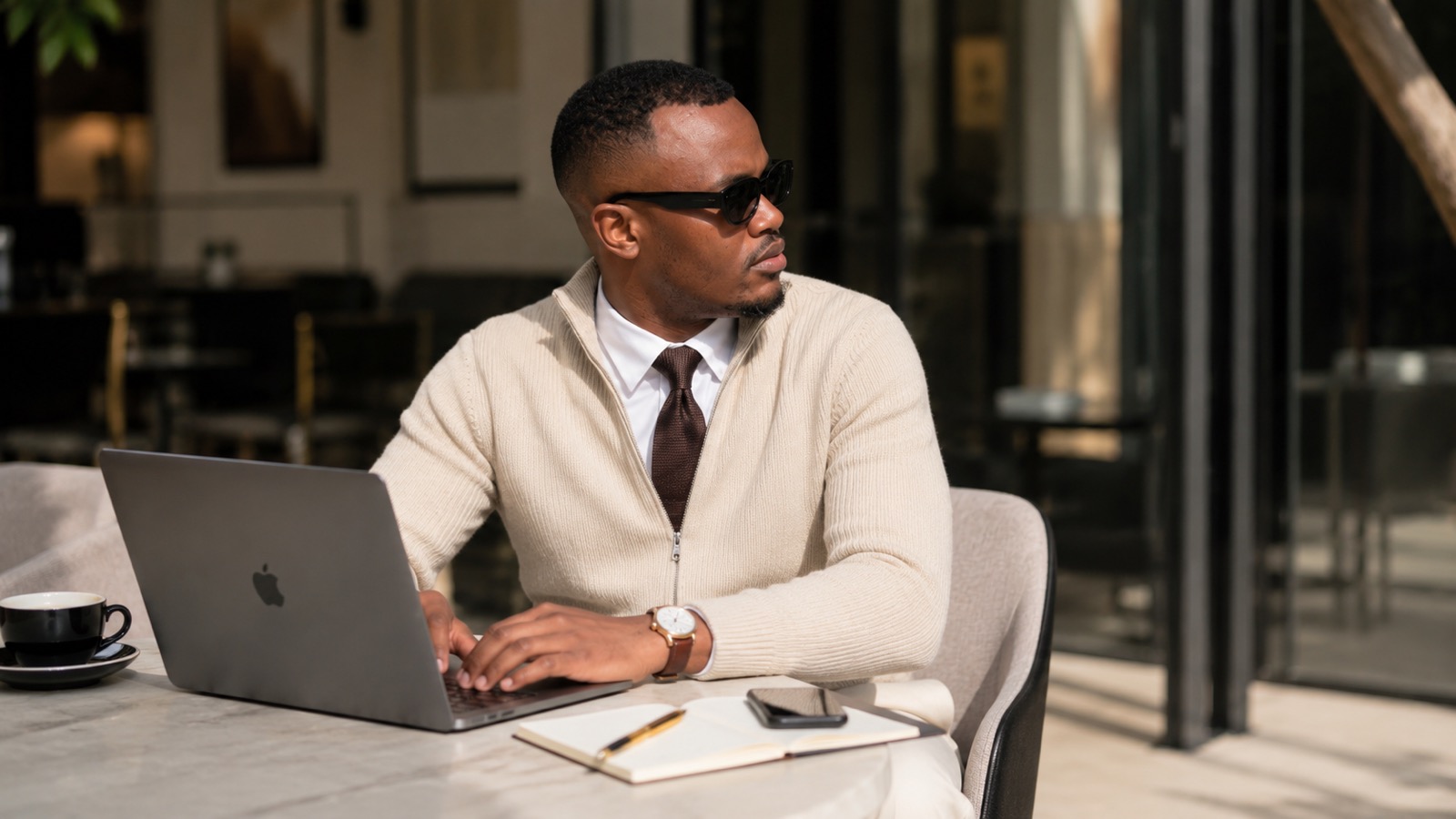 Deon Davies Chingwe at work