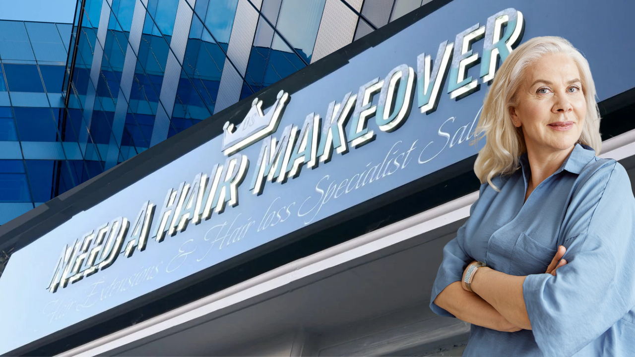Franchise Owner Outside Salon