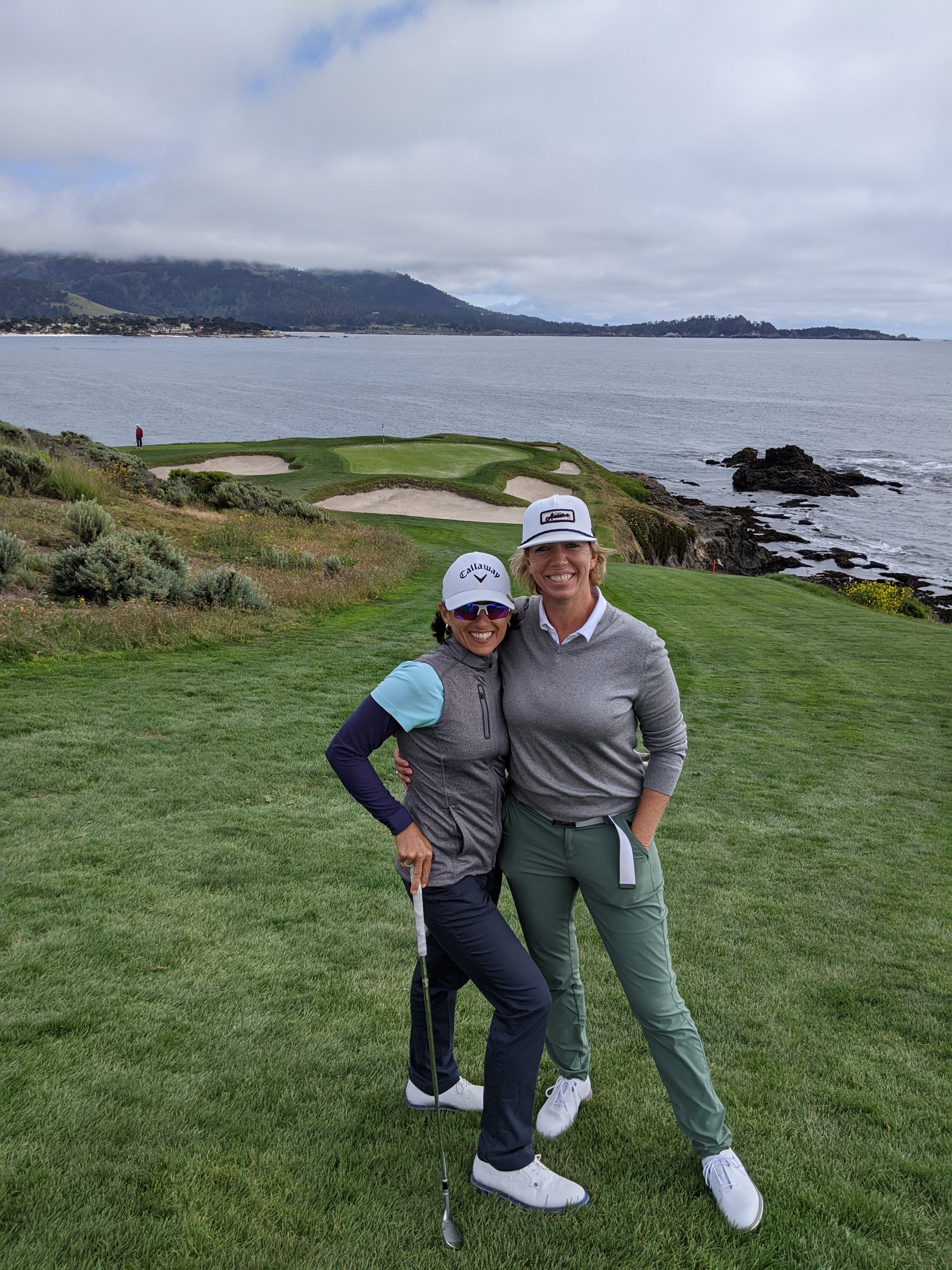 Brandi Jo Newman on the golf course