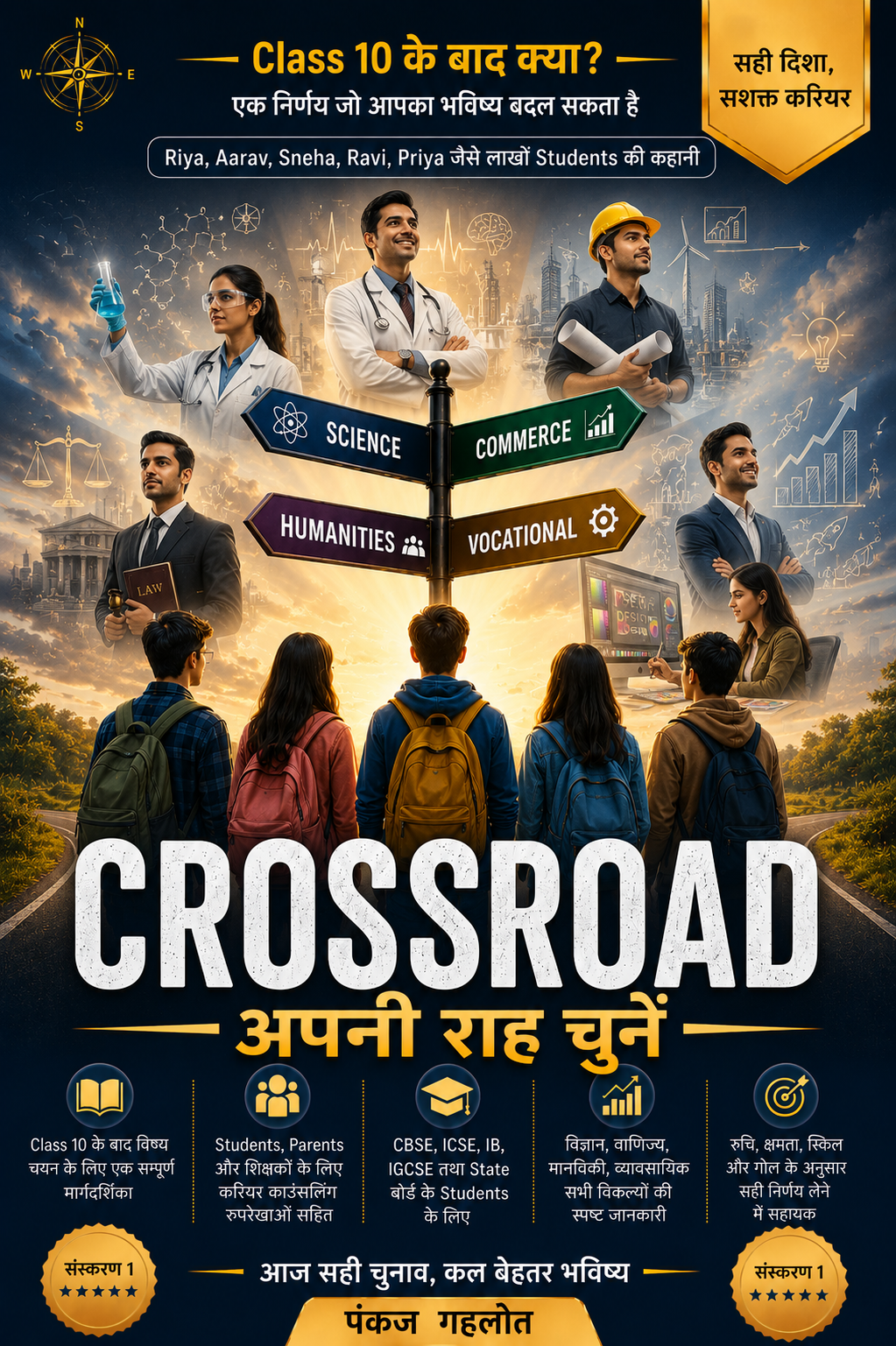 Crossroad Hindi Edition - अपनी राह चुनें