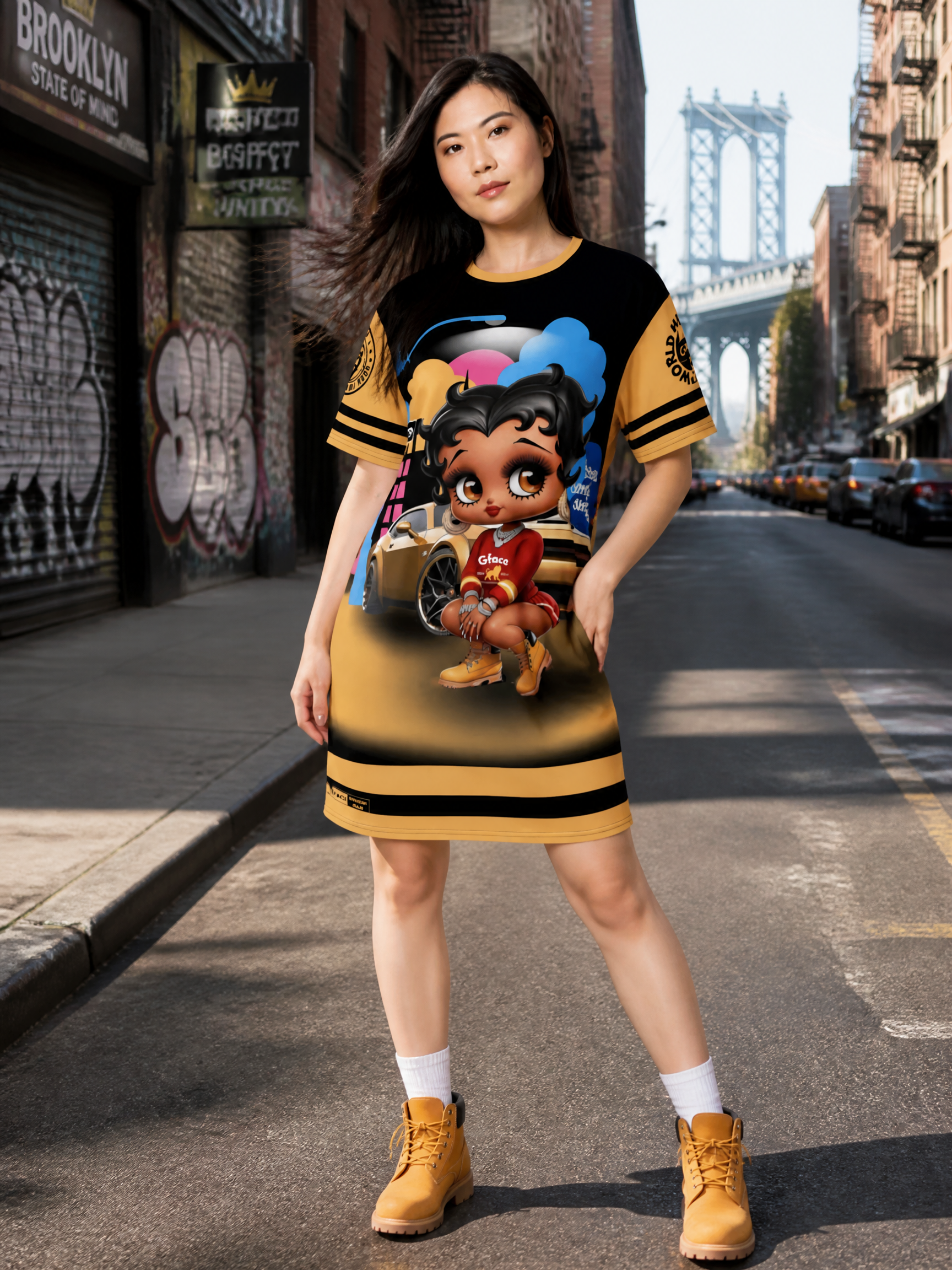 Brooklyn State Boop Dress