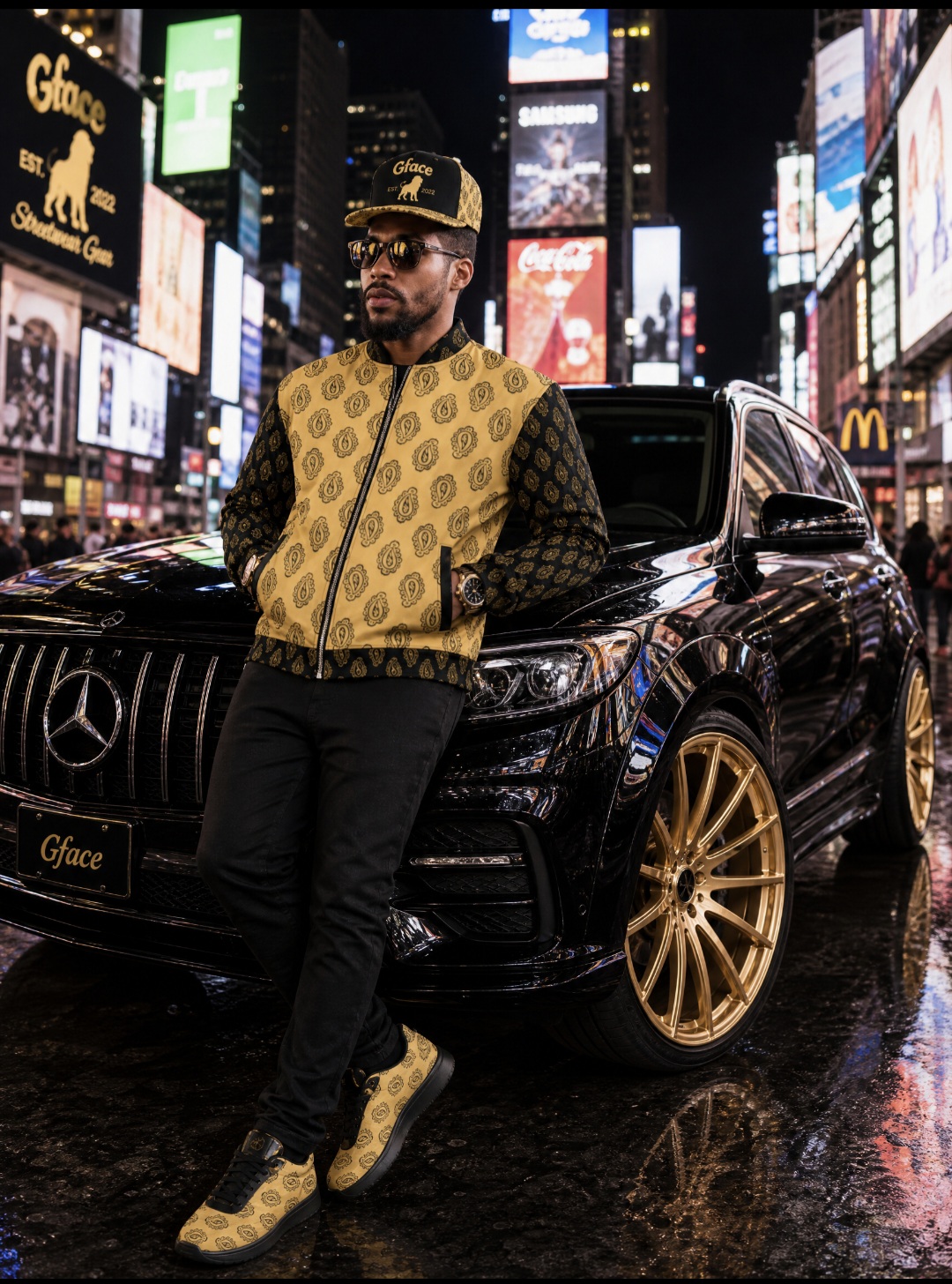 Times Square doesn't intimidate us. It introduces us.