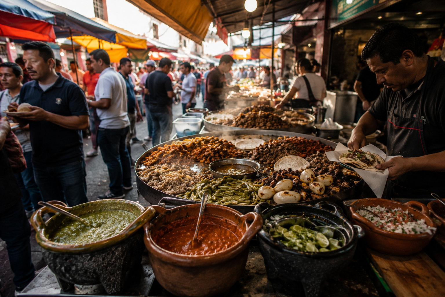 Authentic Mexican street food