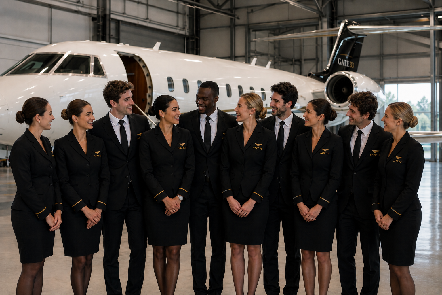 Austrian cabin crew transitioning to private aviation with Gate 33 Austrian cabin crew transitioning to private aviation with Gate 33