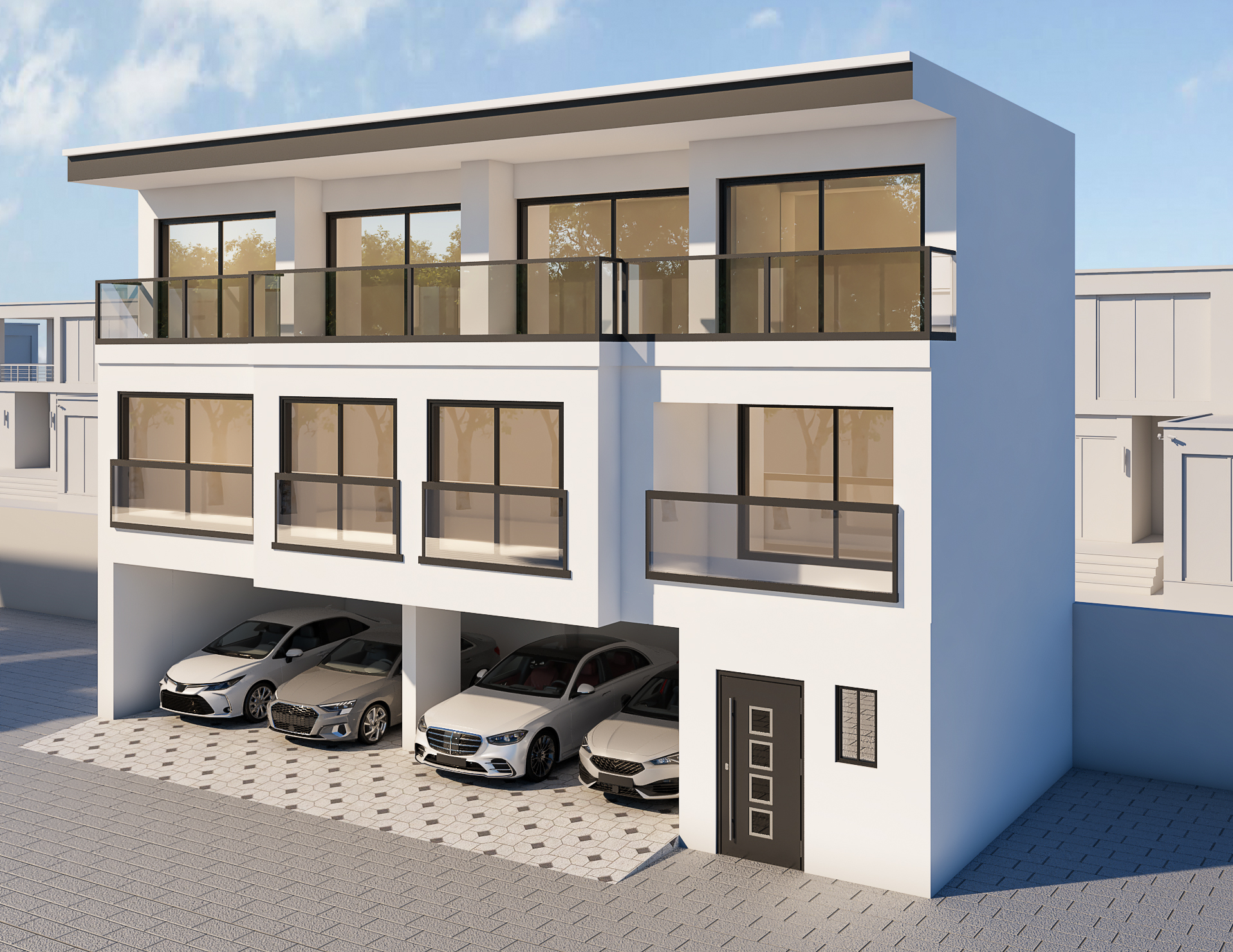 Hinterhaus-Maisonette · Loft