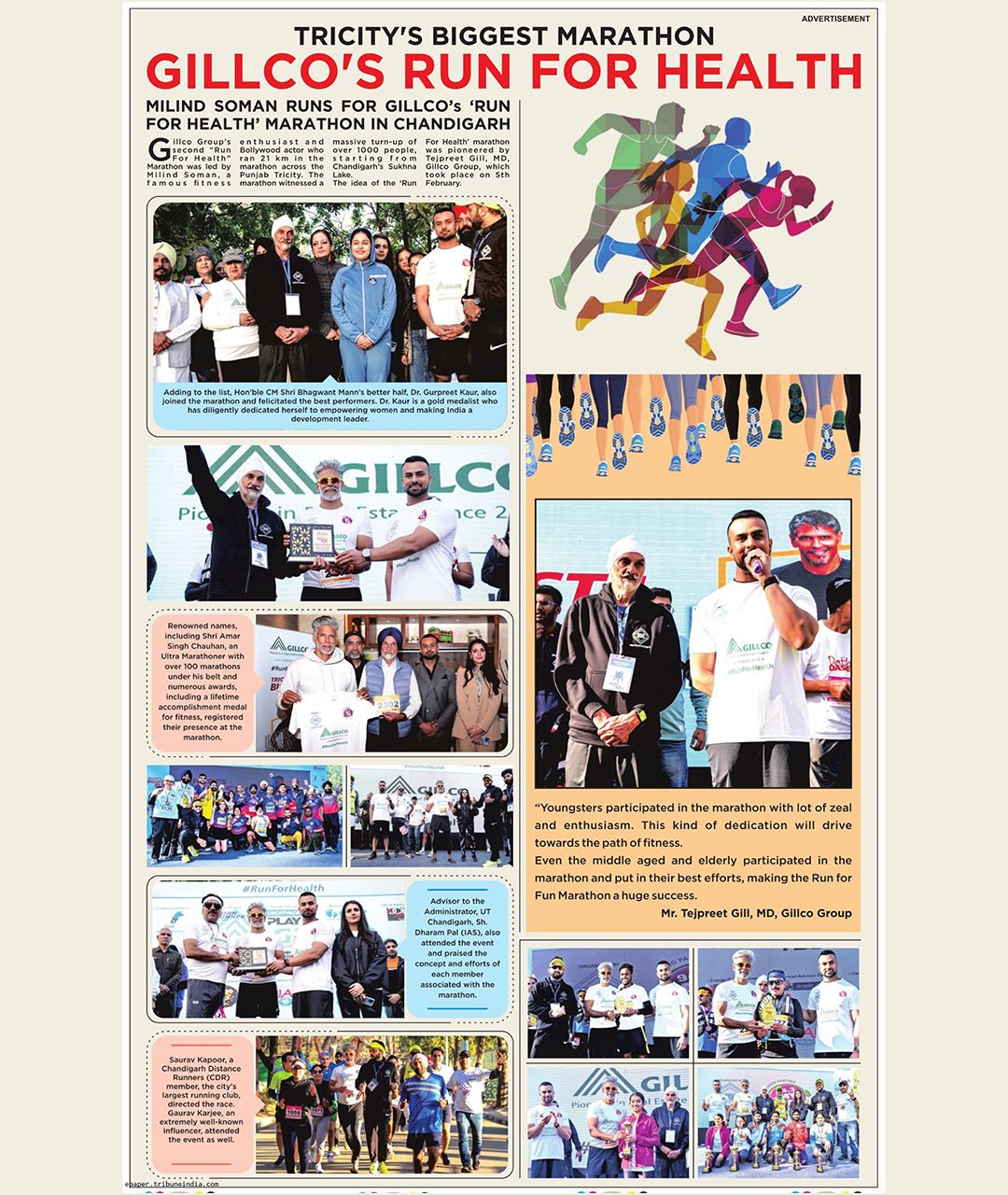 Tricity's Biggest Run for Health Marathon
