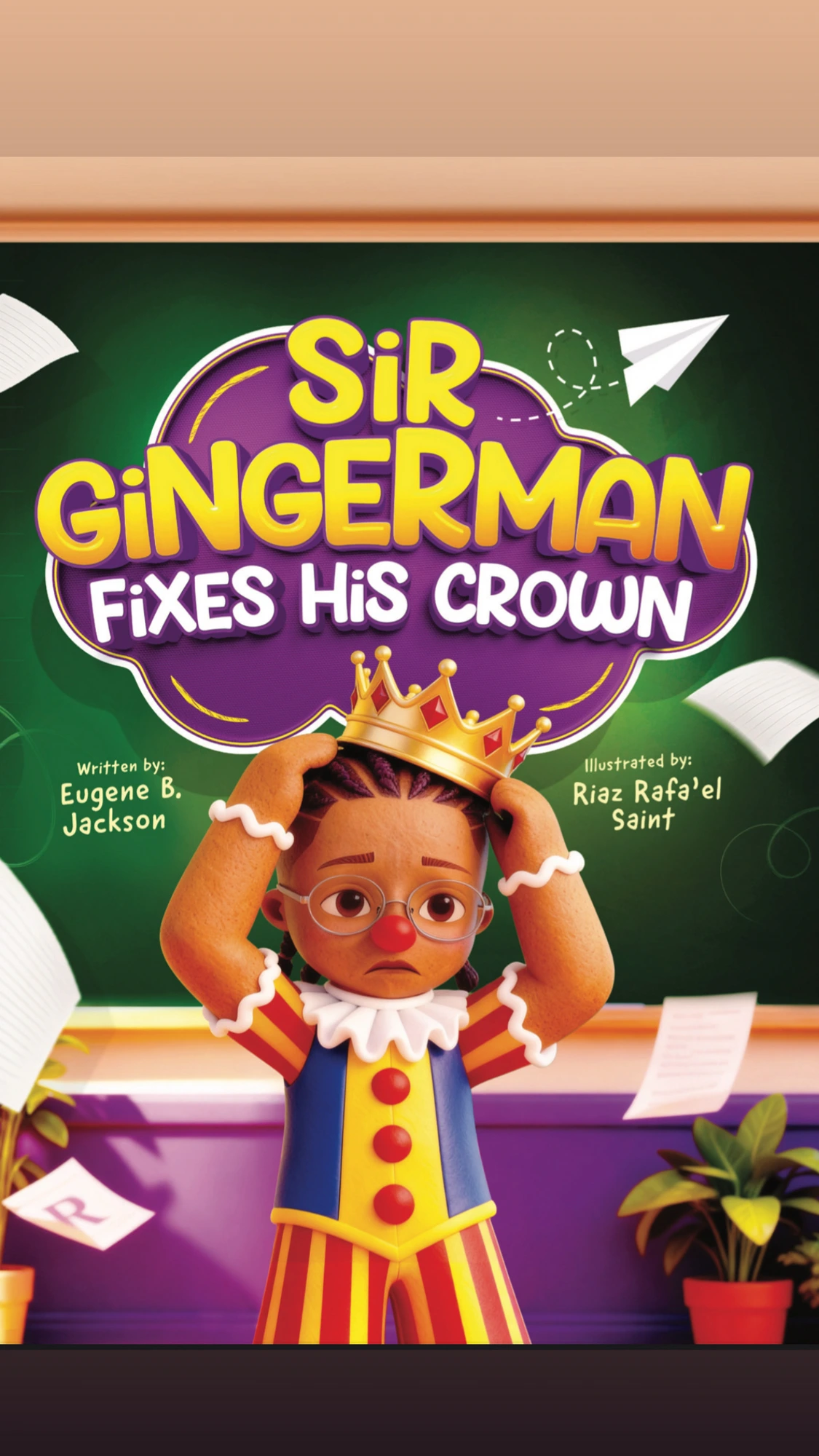 Sir Gingerman Fixes His Crown