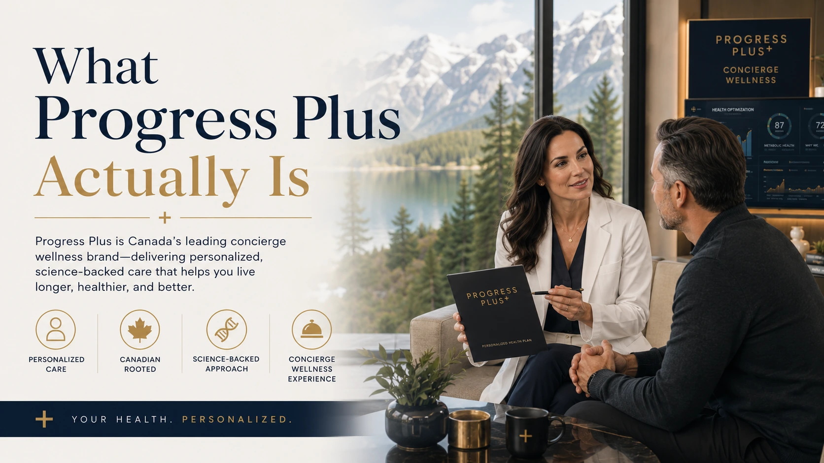 What Progress Plus actually is — Canada's concierge wellness brand