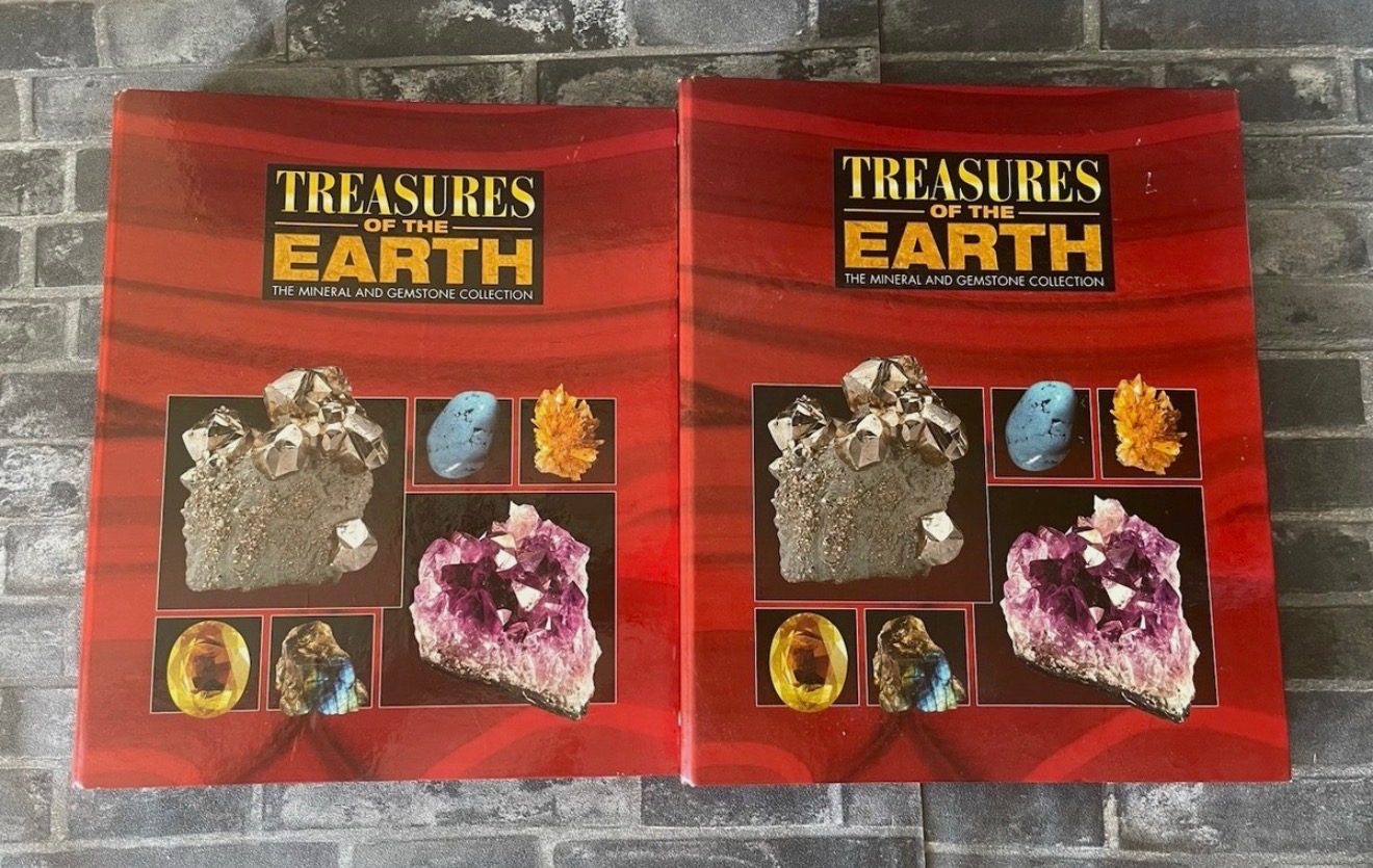 Treasures of the Earth — The Mineral and Gemstone Collection magazine, the book that started Jarrad's gemstone journey in 1995
