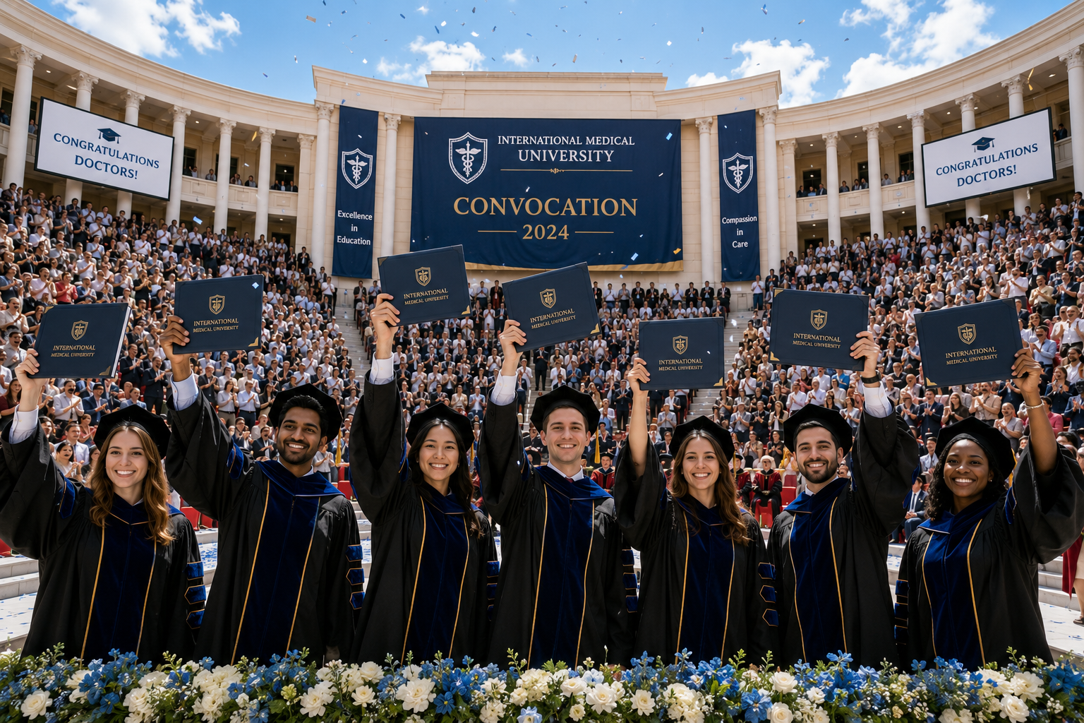 Convocation 2024 — MBBS graduates
