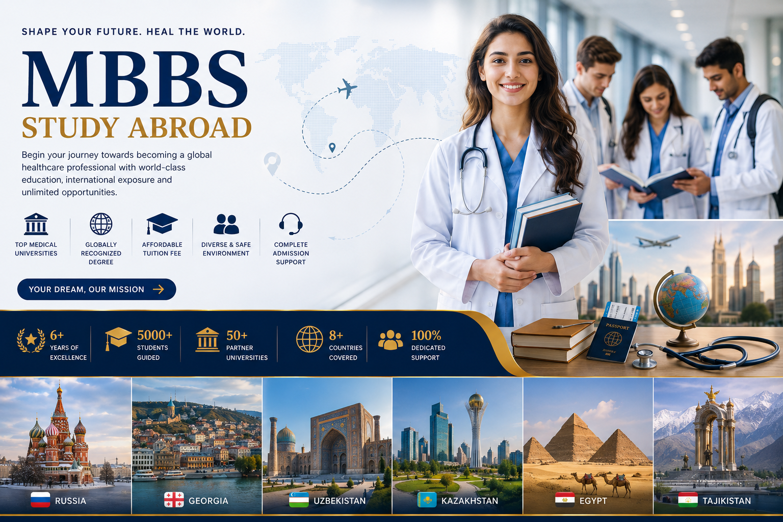 MBBS Study Abroad — Shape your future, heal the world
